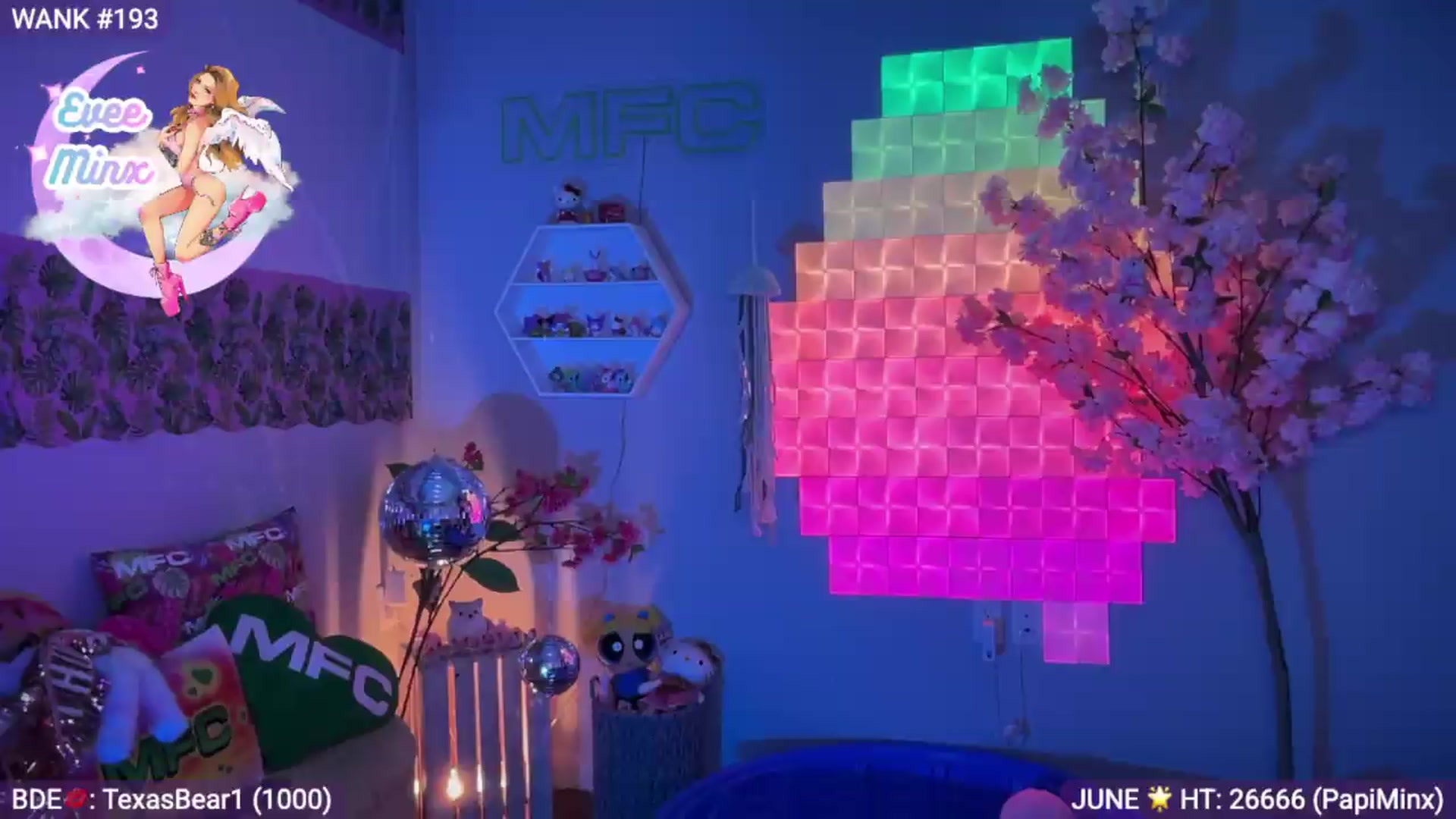 Gallery image thumbnail from EveeMinx's myfreecams stream on, 06/24/2026, 05:34 image 8 of 20