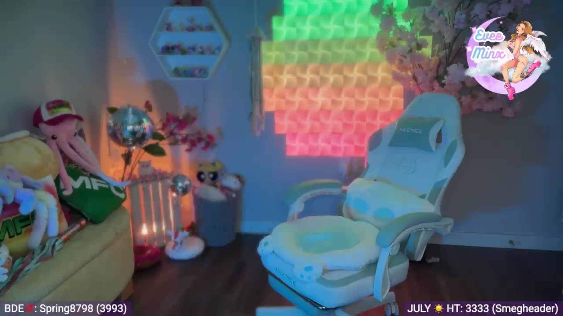 Gallery image thumbnail from EveeMinx's myfreecams stream on, 07/19/2026, 03:46 image 9 of 20