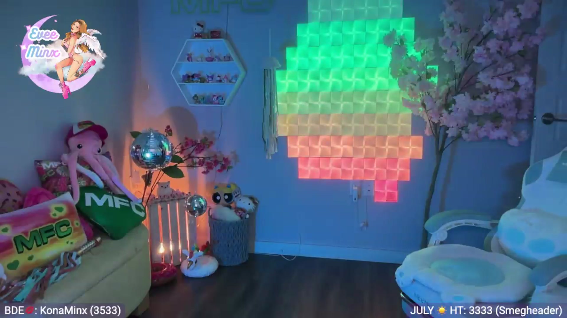 Gallery image thumbnail from EveeMinx's myfreecams stream on, 07/31/2026, 03:18 image 14 of 20