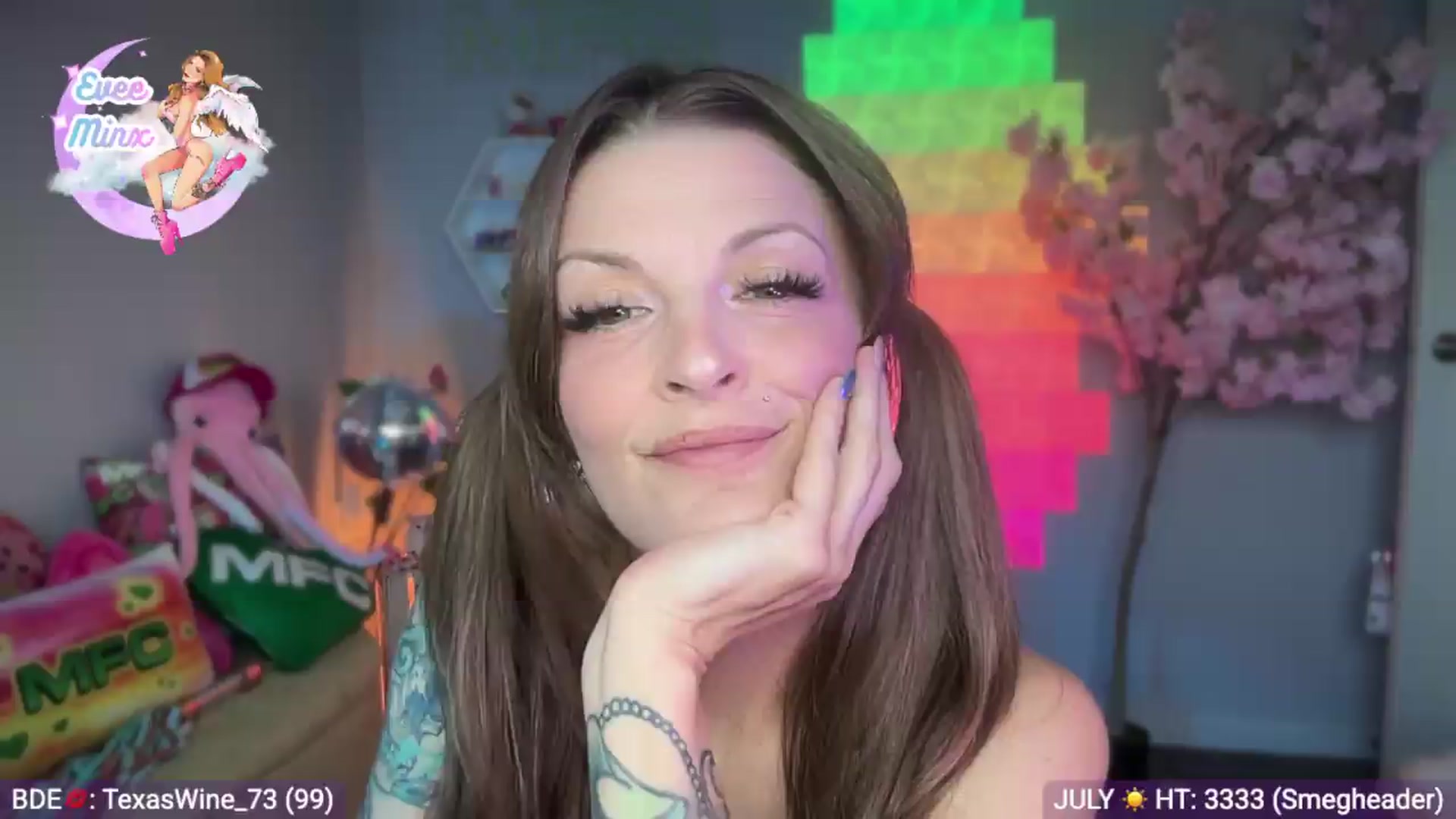 Gallery image thumbnail from EveeMinx's myfreecams stream on, 08/01/2026, 24:55 image 5 of 20