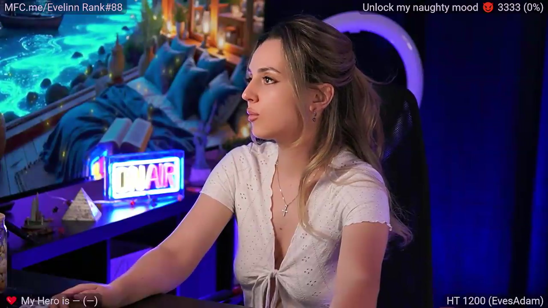 Gallery image thumbnail from Evelinn's myfreecams stream on, 09/11/2026, 22:13 image 15 of 20