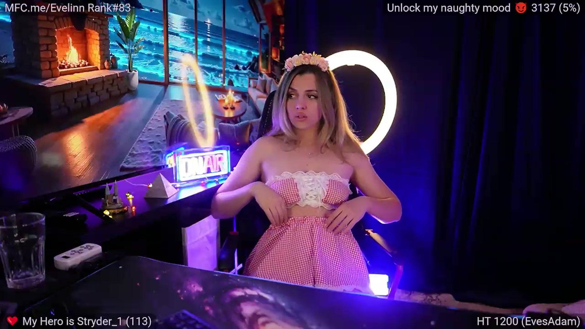 Gallery image thumbnail from Evelinn's myfreecams stream on, 09/13/2026, 24:02 image 8 of 20