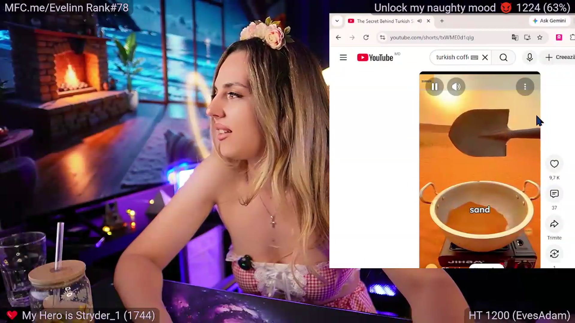 Gallery image thumbnail from Evelinn's myfreecams stream on, 09/13/2026, 01:53 image 6 of 20