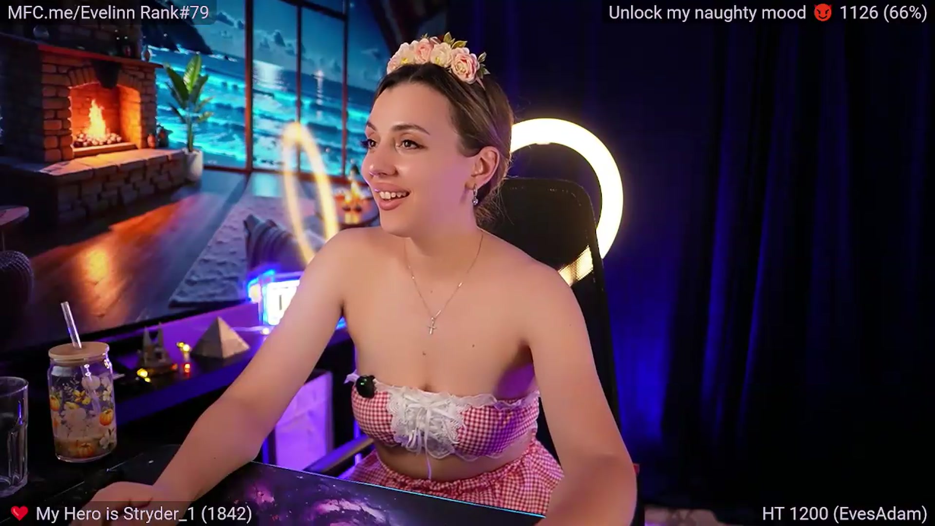 Gallery image thumbnail from Evelinn's myfreecams stream on, 09/13/2026, 03:21 image 5 of 20