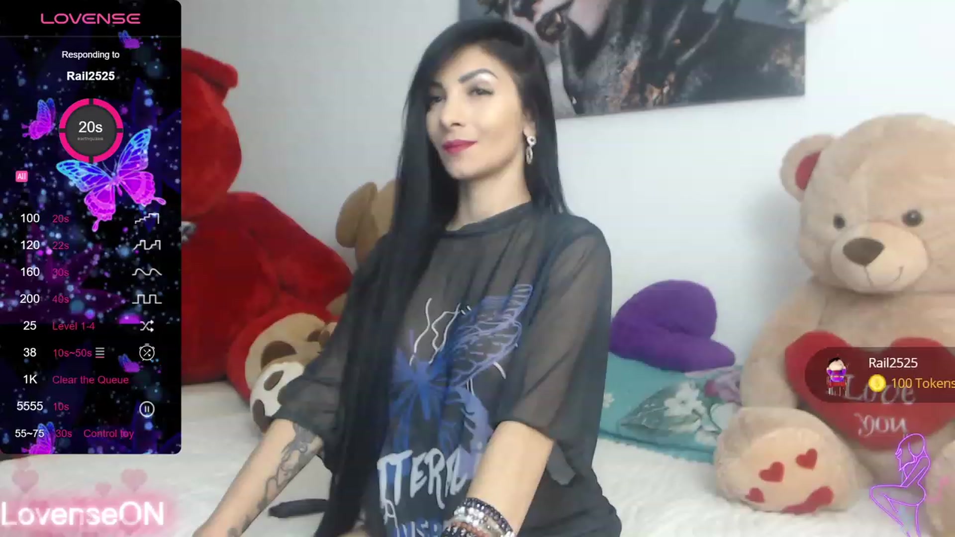 Gallery image thumbnail from EvelynAisha's myfreecams stream on, 11/23/2023, 19:17 image 17 of 20
