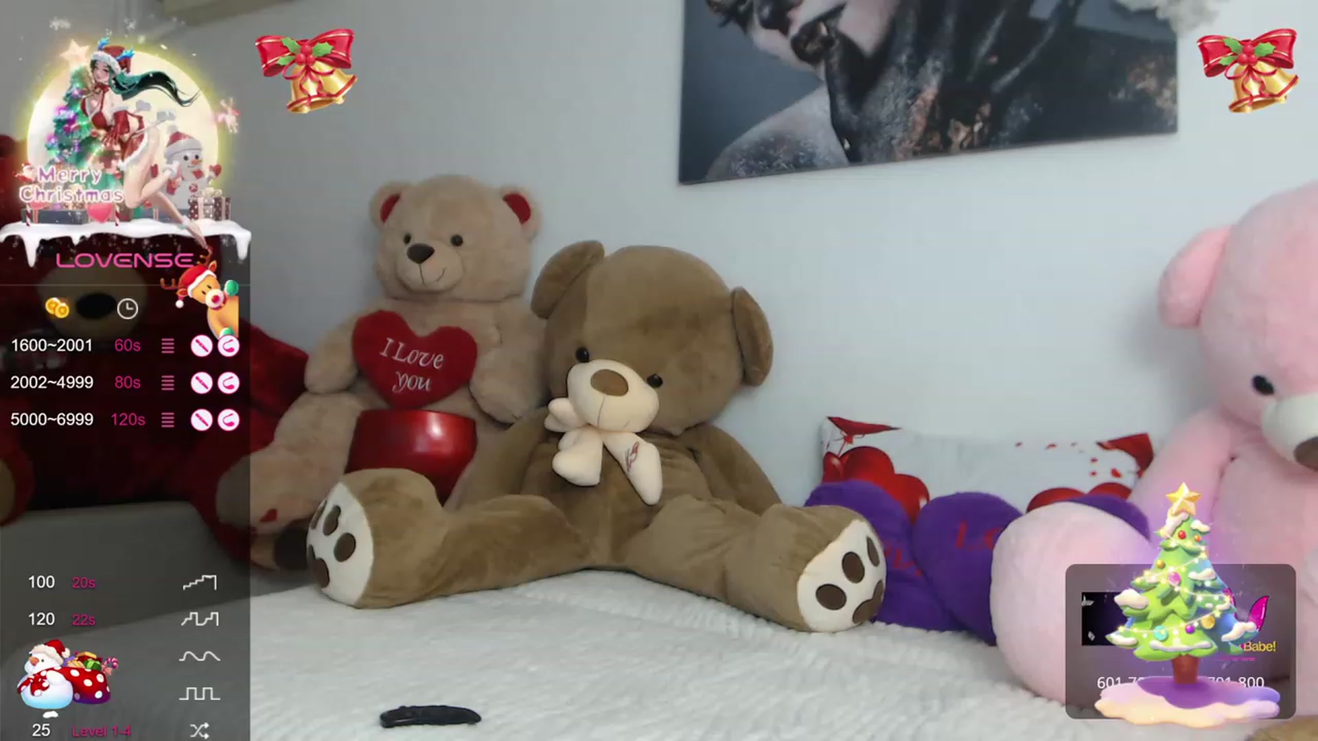 Gallery image thumbnail from EvelynAisha's myfreecams stream on, 12/12/2023, 21:02 image 4 of 20