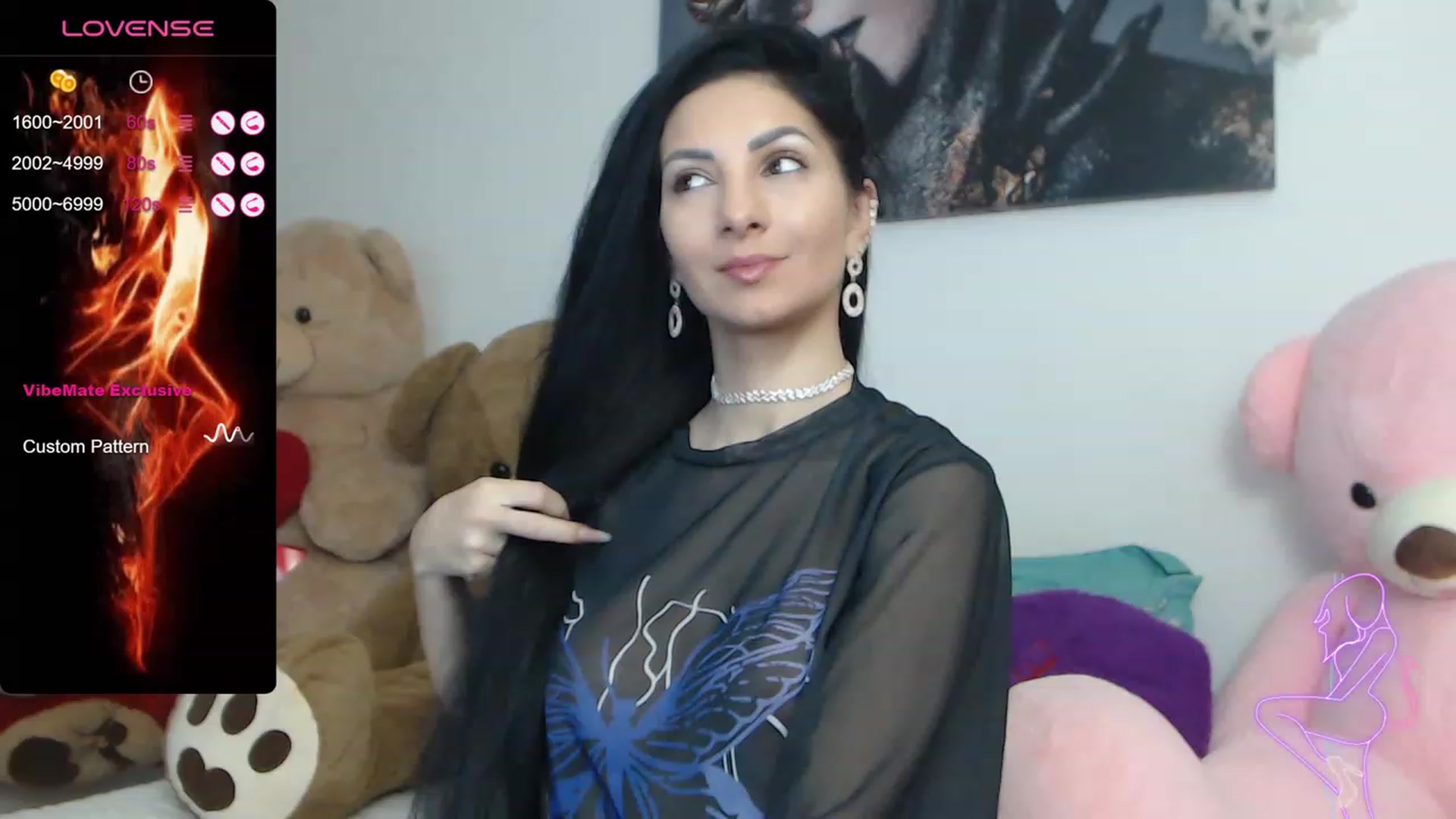 Gallery image thumbnail from EvelynAisha's myfreecams stream on, 01/08/2024, 03:34 image 16 of 20