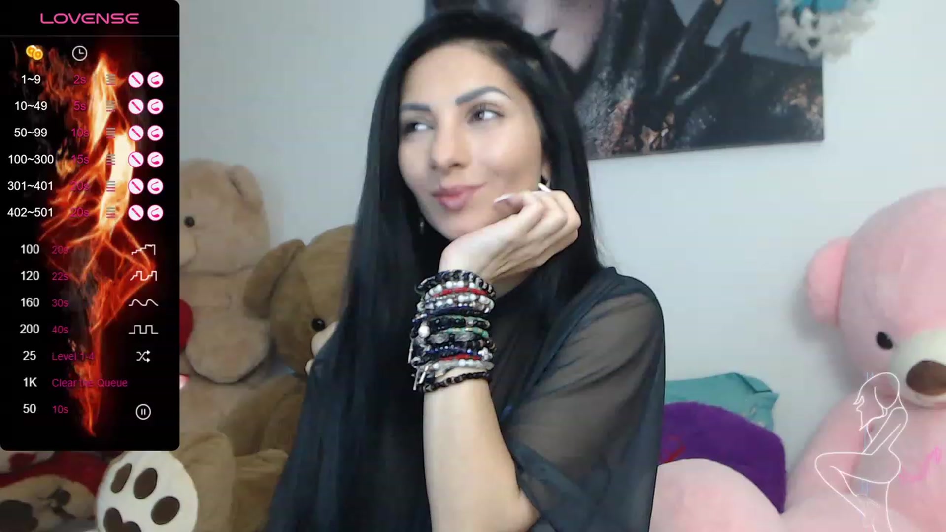 Gallery image thumbnail from EvelynAisha's myfreecams stream on, 01/08/2024, 04:00 image 13 of 20