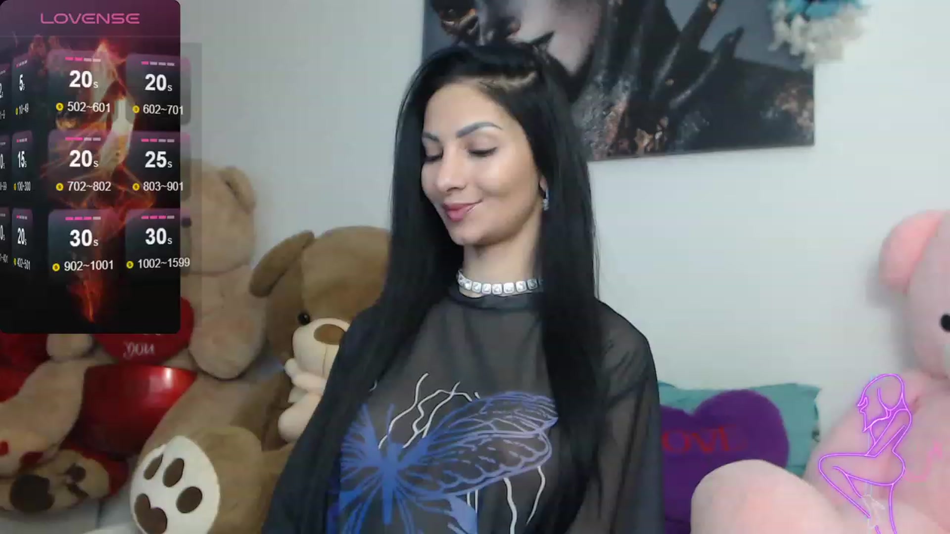 Gallery image thumbnail from EvelynAisha's myfreecams stream on, 01/16/2024, 20:13 image 3 of 20