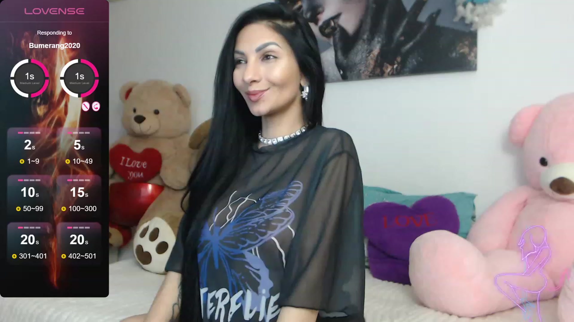 Gallery image thumbnail from EvelynAisha's myfreecams stream on, 01/16/2024, 20:13 image 13 of 20