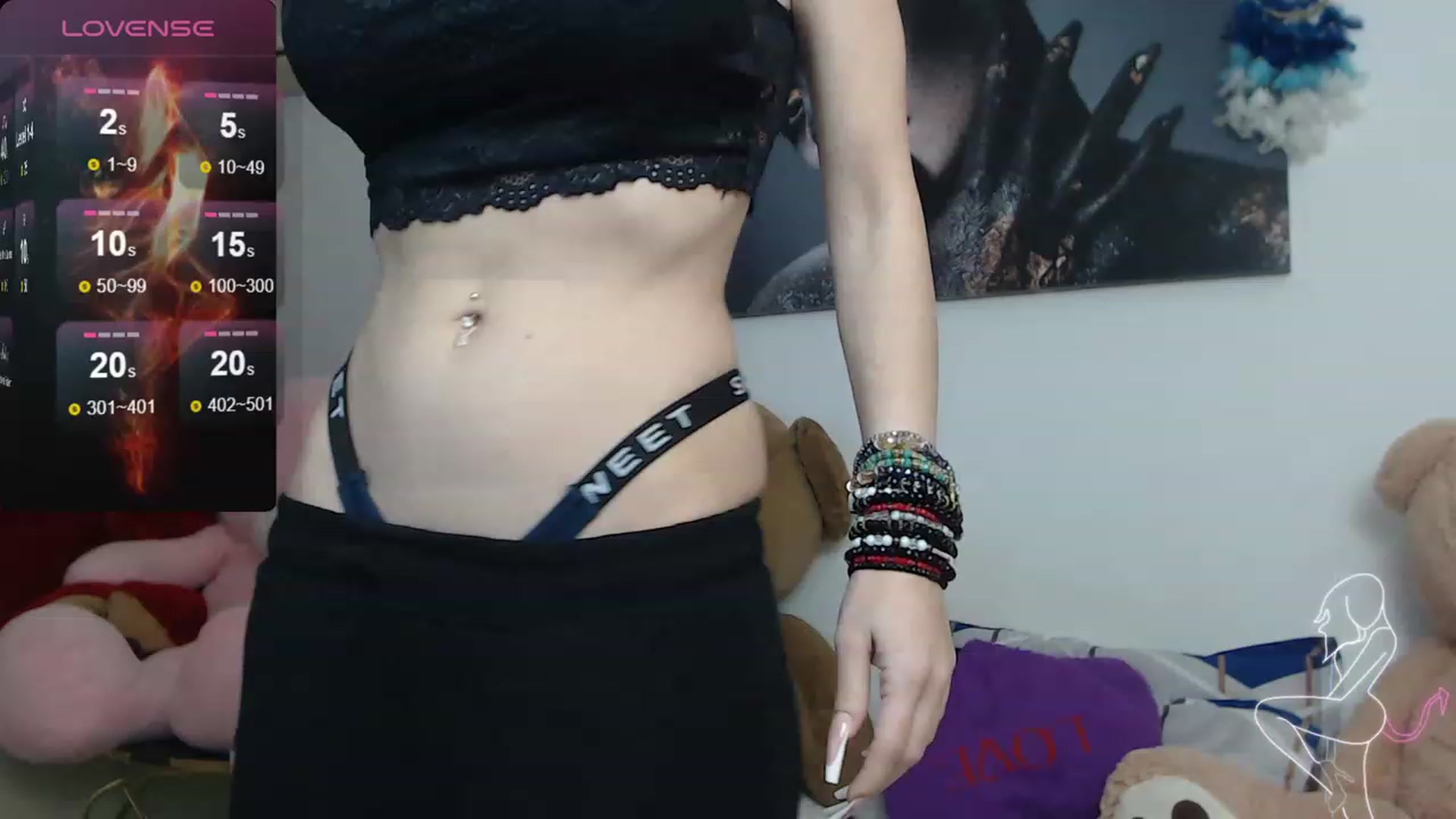 Gallery image thumbnail from EvelynAisha's myfreecams stream on, 01/23/2024, 18:22 image 2 of 20