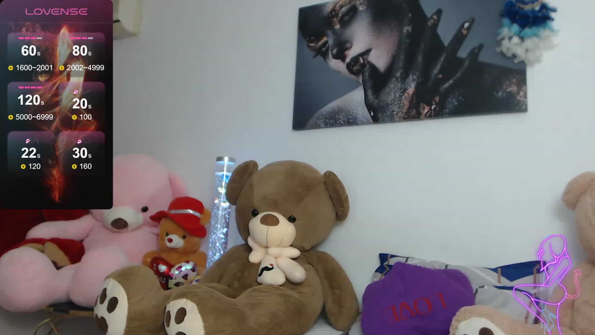 Gallery image thumbnail from EvelynAisha's myfreecams stream on, 01/23/2024, 18:22 image 1 of 20