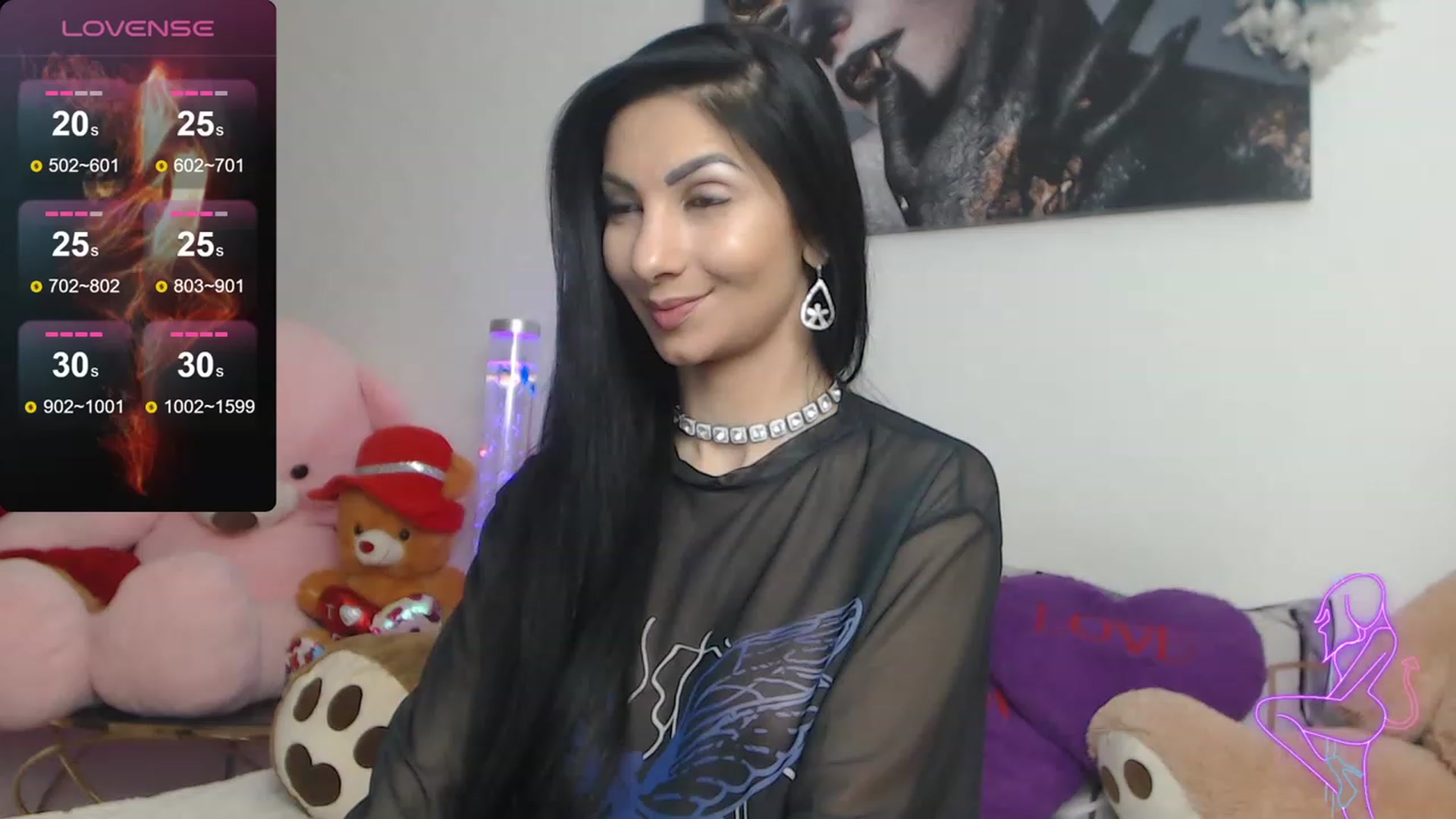 Gallery image thumbnail from EvelynAisha's myfreecams stream on, 01/27/2024, 18:28 image 2 of 20