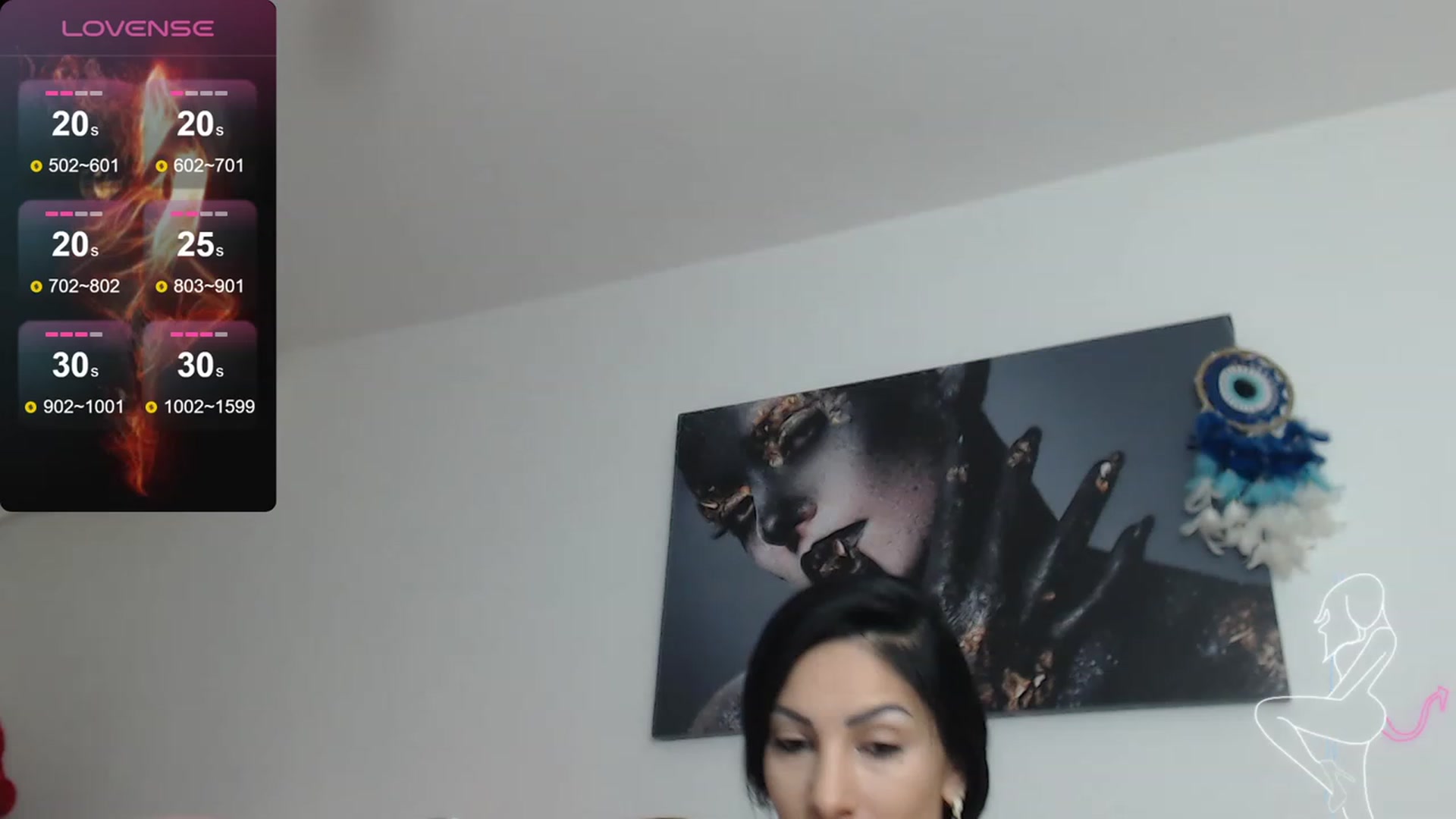 Gallery image thumbnail from EvelynAisha's myfreecams stream on, 02/03/2024, 19:12 image 6 of 20