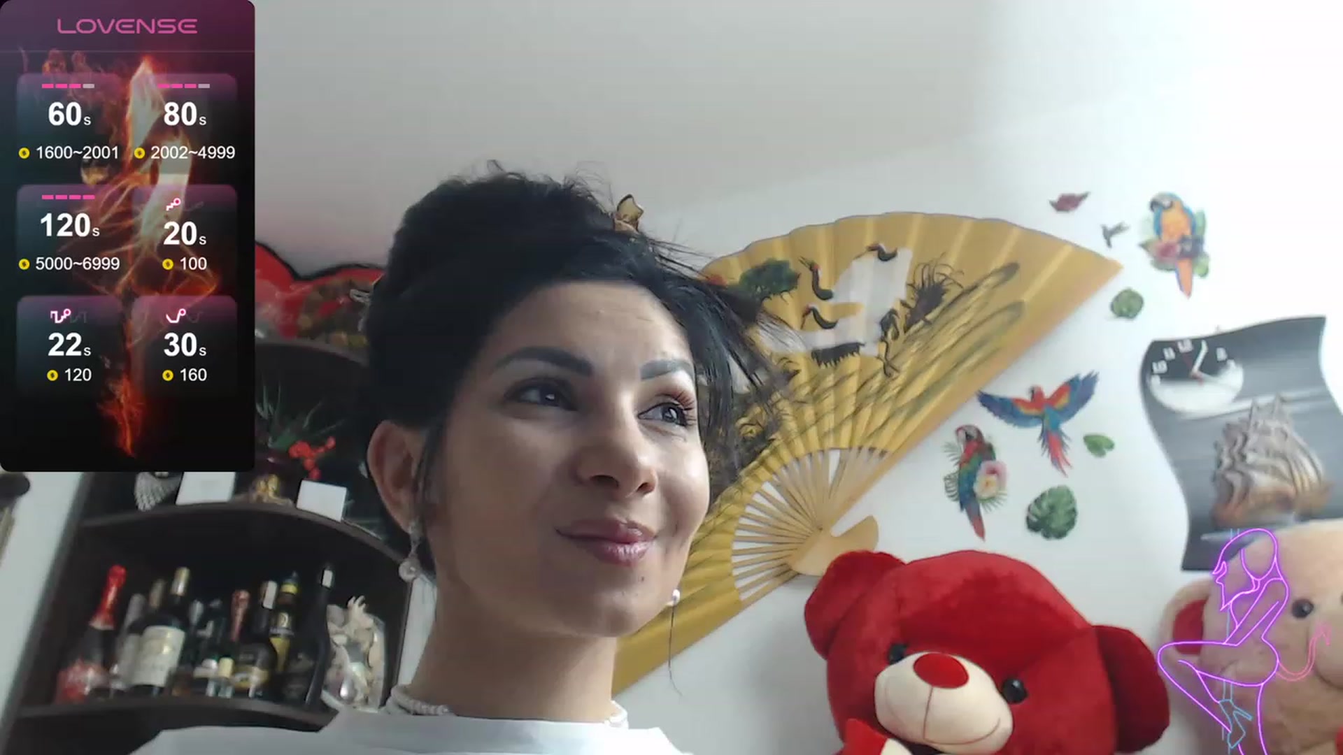 Gallery image thumbnail from EvelynAisha's myfreecams stream on, 02/04/2024, 23:34 image 17 of 20