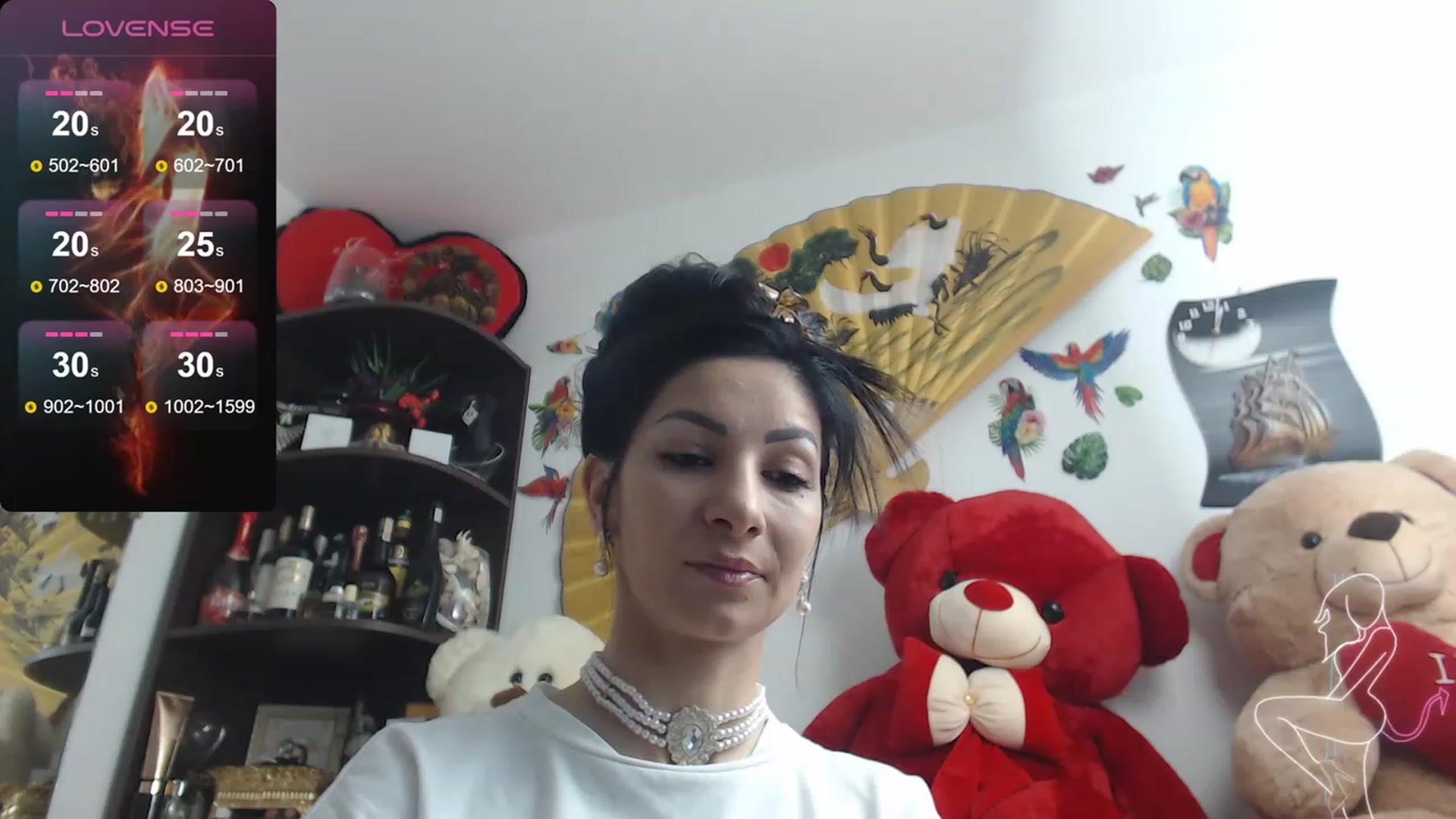Gallery image thumbnail from EvelynAisha's myfreecams stream on, 02/04/2024, 23:34 image 5 of 20