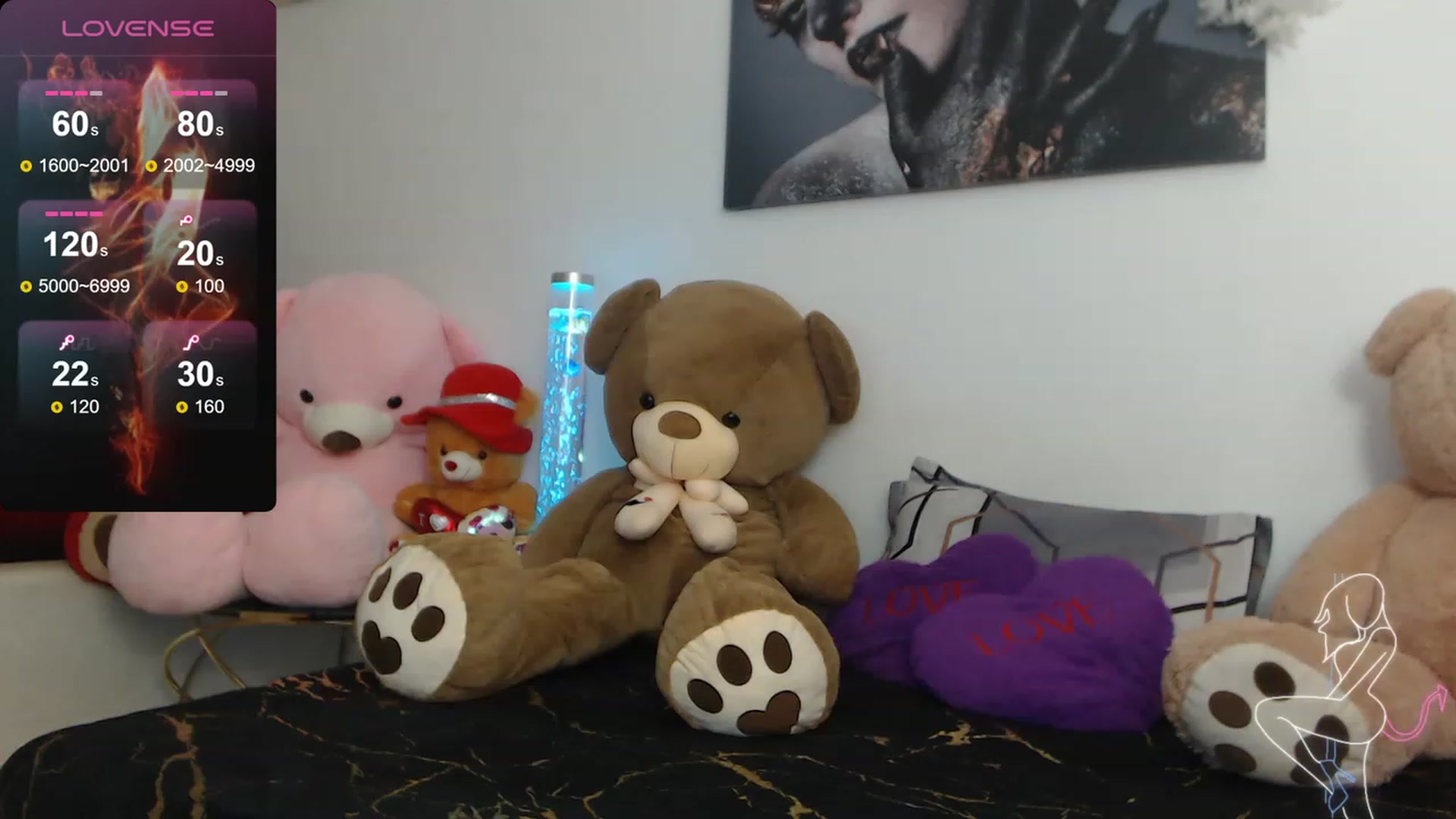 Gallery image thumbnail from EvelynAisha's myfreecams stream on, 02/05/2024, 21:57 image 6 of 20