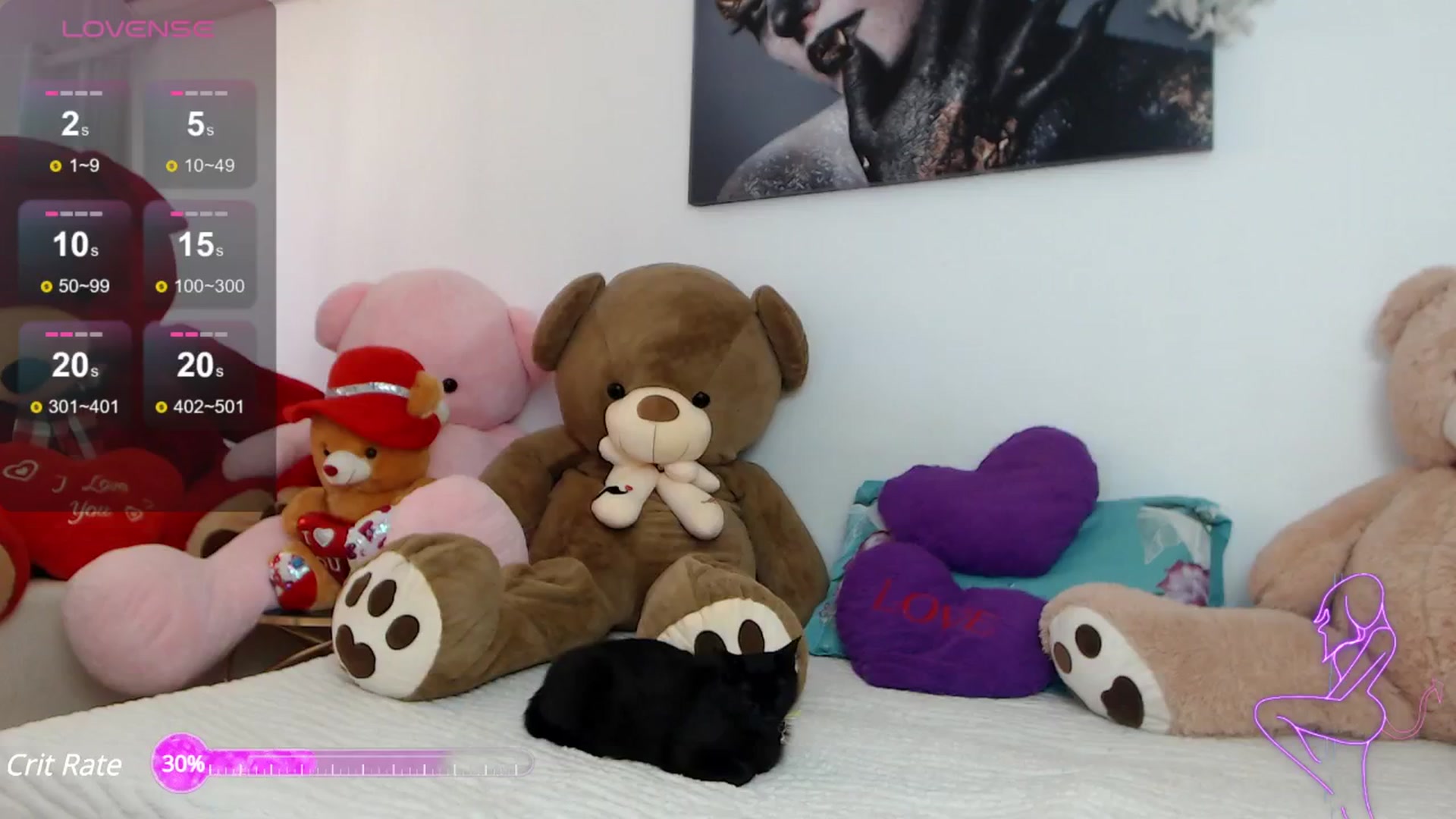 Gallery image thumbnail from EvelynAisha's myfreecams stream on, 04/24/2024, 17:07 image 2 of 20