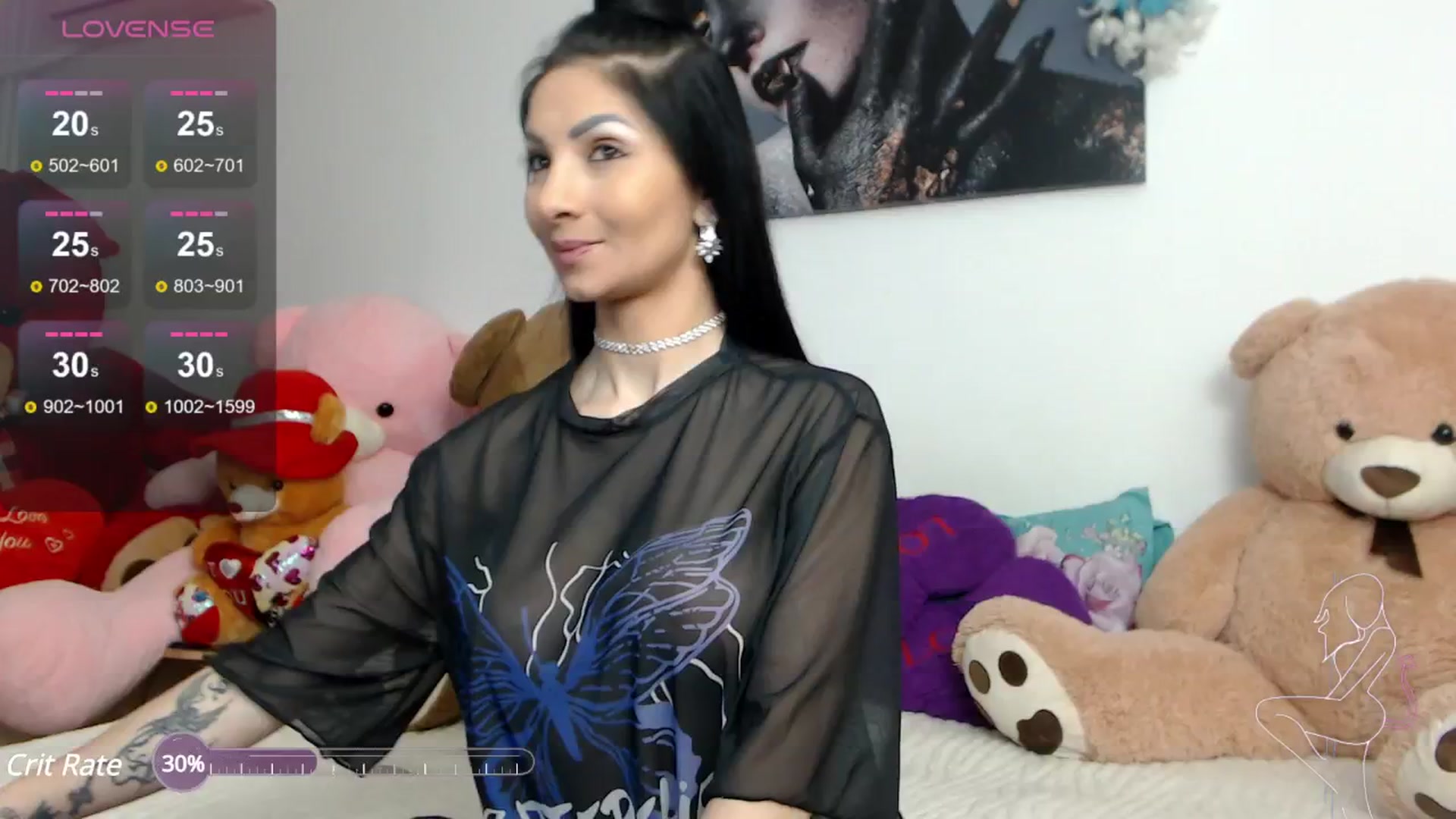 Gallery image thumbnail from EvelynAisha's myfreecams stream on, 04/26/2024, 01:10 image 7 of 20