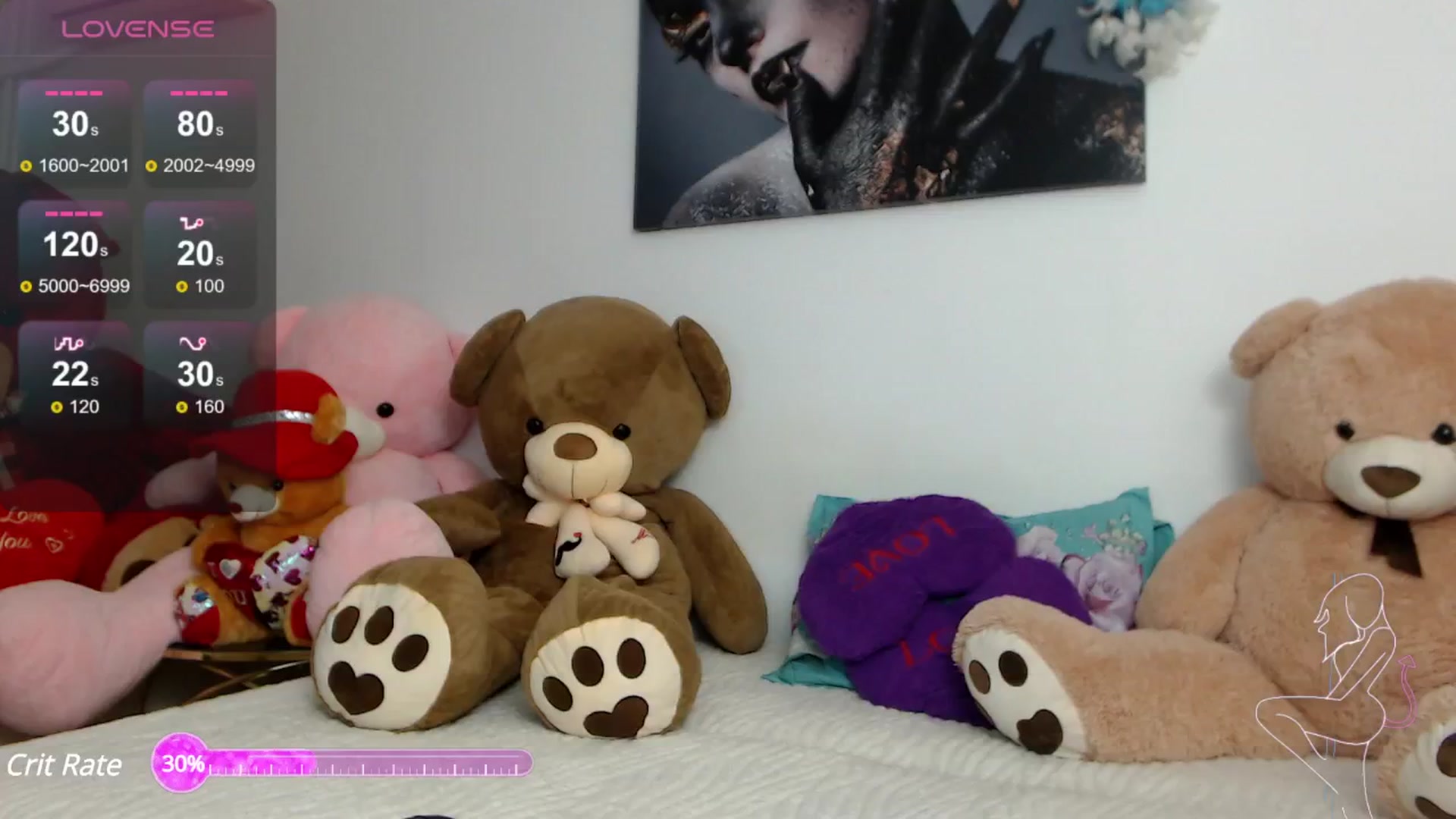 Gallery image thumbnail from EvelynAisha's myfreecams stream on, 04/26/2024, 01:10 image 9 of 20
