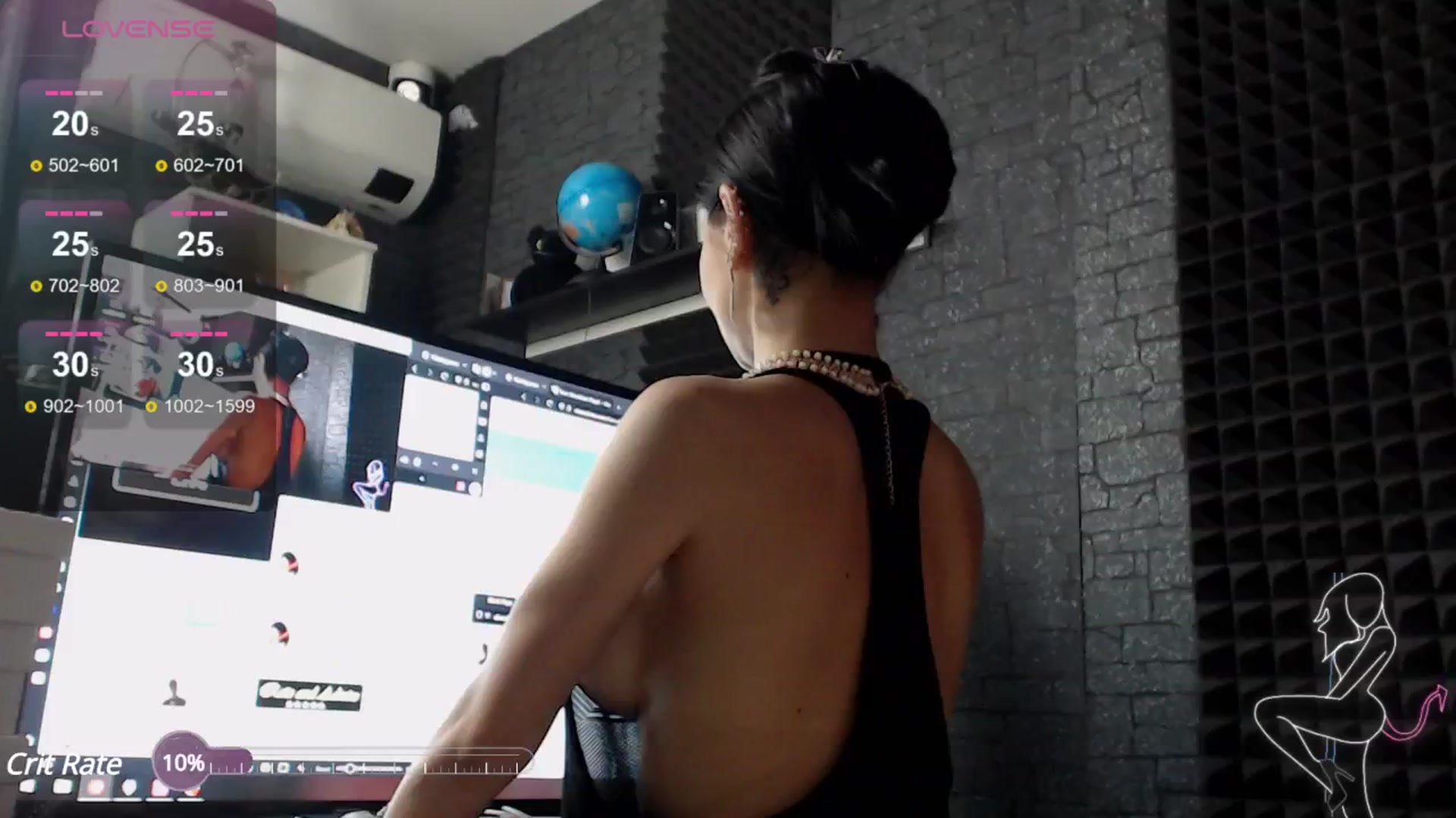 Gallery image thumbnail from EvelynAisha's myfreecams stream on, 06/16/2024, 20:33 image 8 of 20
