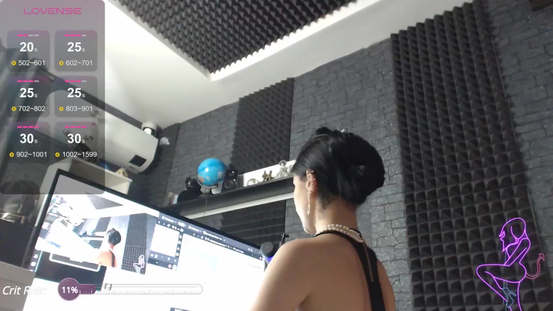 Gallery image thumbnail from EvelynAisha's myfreecams stream on, 06/16/2024, 20:33 image 16 of 20