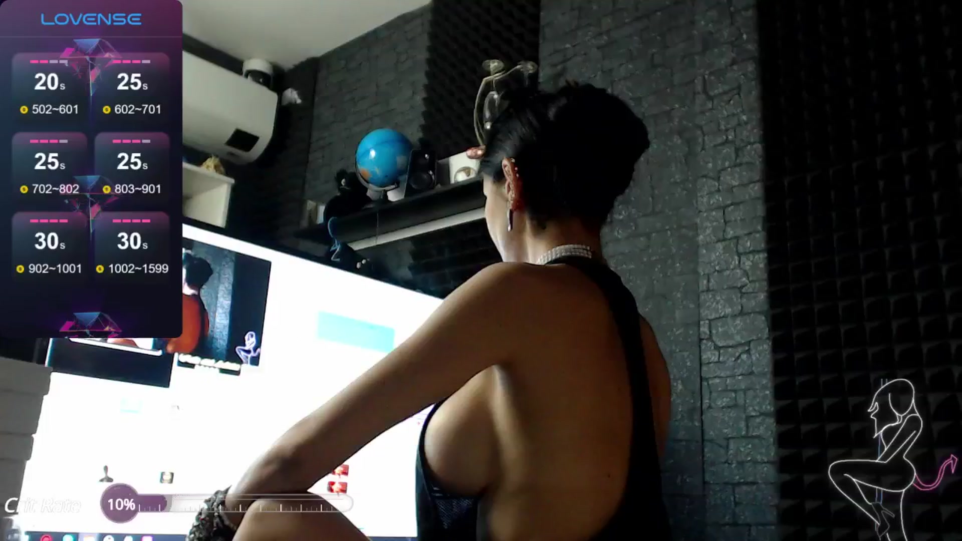 Gallery image thumbnail from EvelynAisha's myfreecams stream on, 07/01/2024, 23:55 image 12 of 20