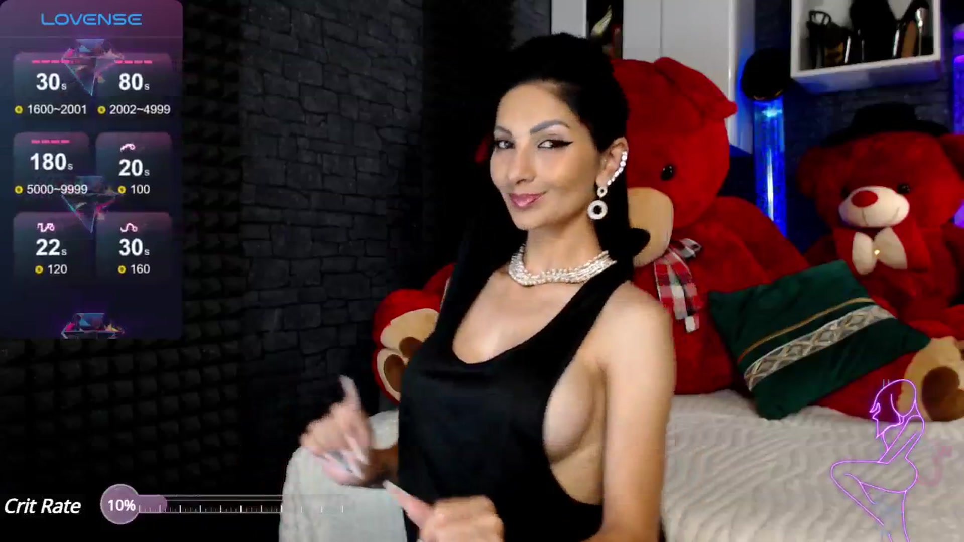 Gallery image thumbnail from EvelynAisha's myfreecams stream on, 07/04/2024, 21:12 image 2 of 20