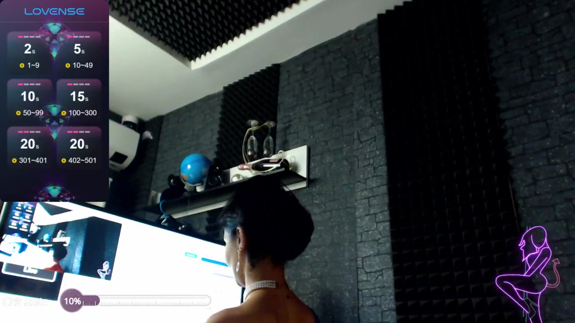 Gallery image thumbnail from EvelynAisha's myfreecams stream on, 07/14/2024, 21:20 image 8 of 20