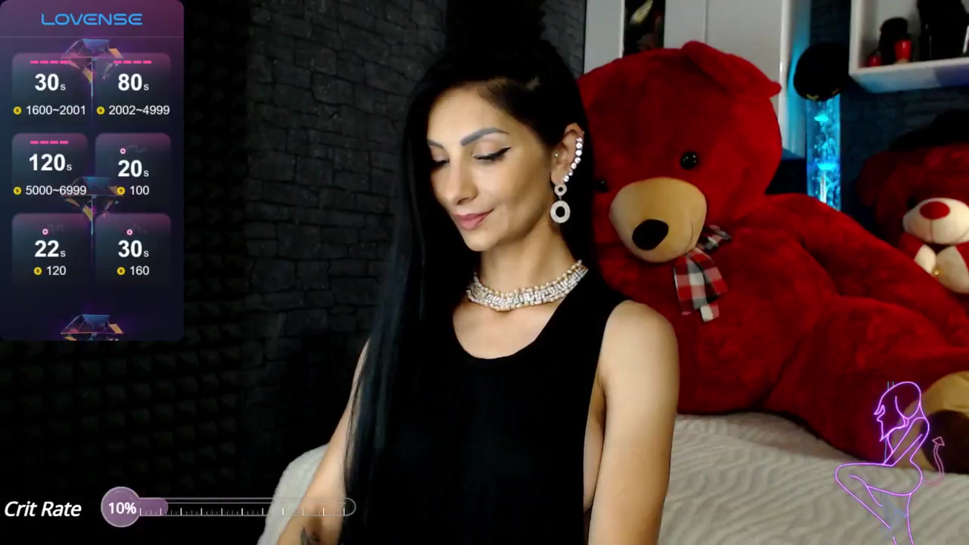 Gallery image thumbnail from EvelynAisha's myfreecams stream on, 07/15/2024, 08:05 image 8 of 20