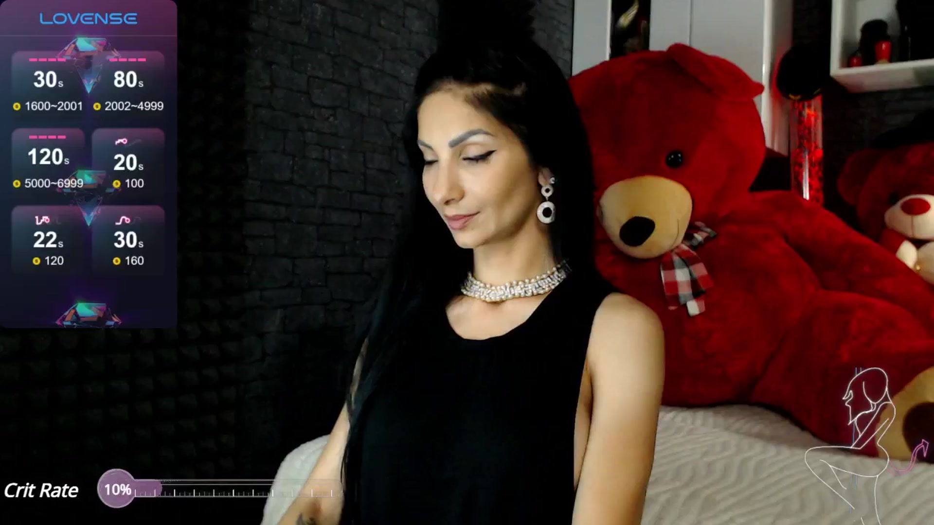 Gallery image thumbnail from EvelynAisha's myfreecams stream on, 07/15/2024, 08:05 image 1 of 20