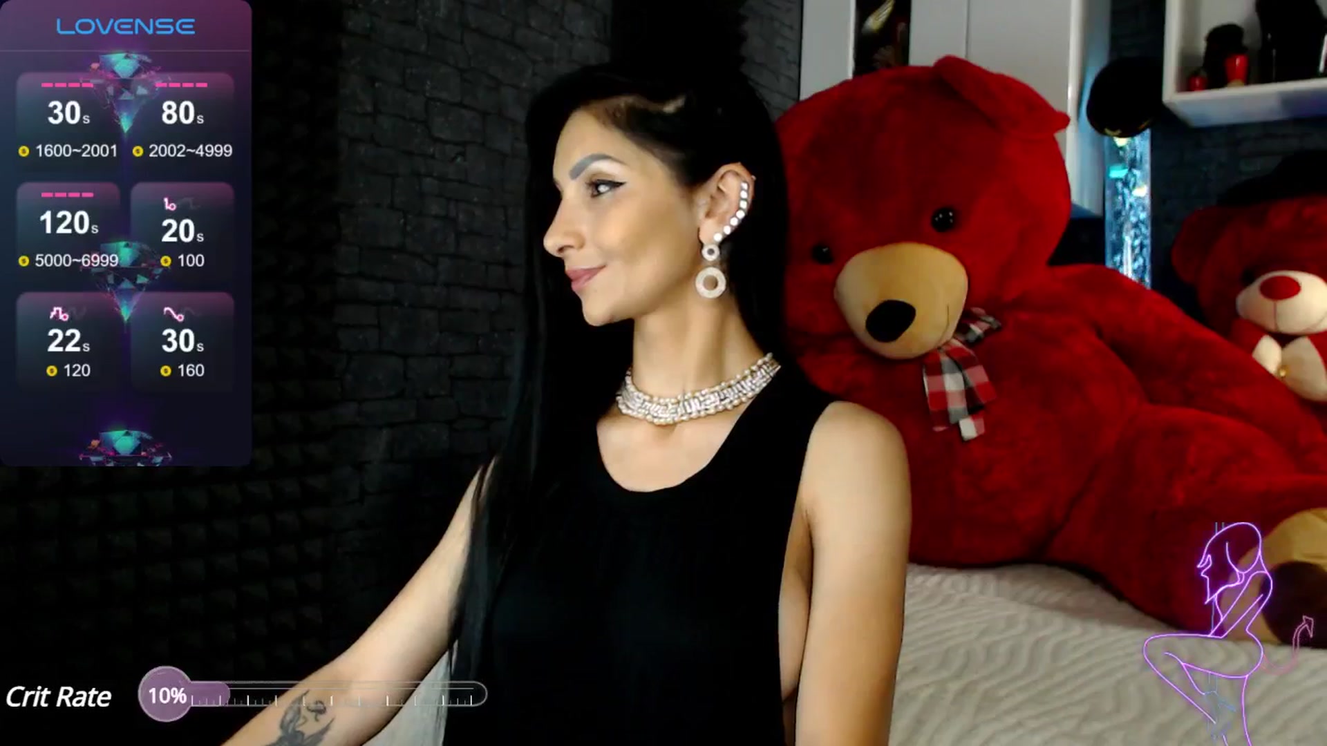 Gallery image thumbnail from EvelynAisha's myfreecams stream on, 07/15/2024, 08:05 image 9 of 20