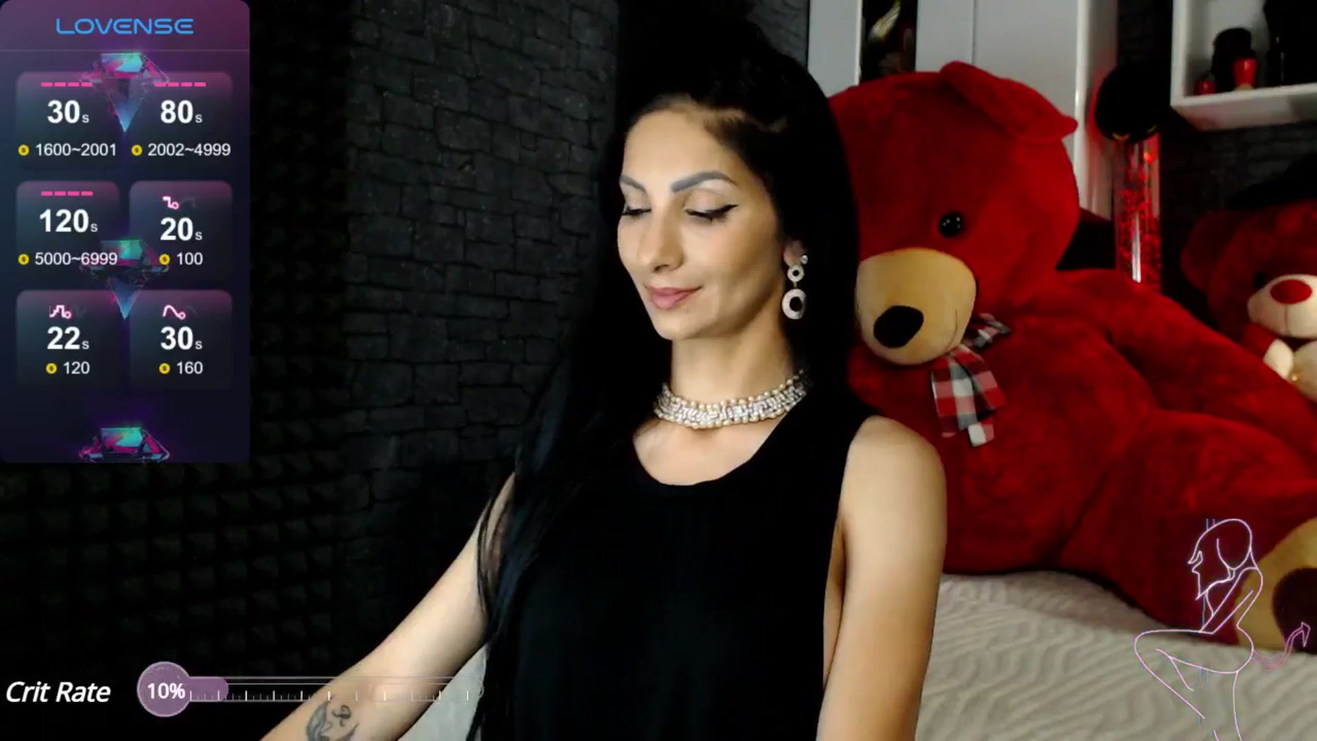 Gallery image thumbnail from EvelynAisha's myfreecams stream on, 07/15/2024, 08:05 image 2 of 20