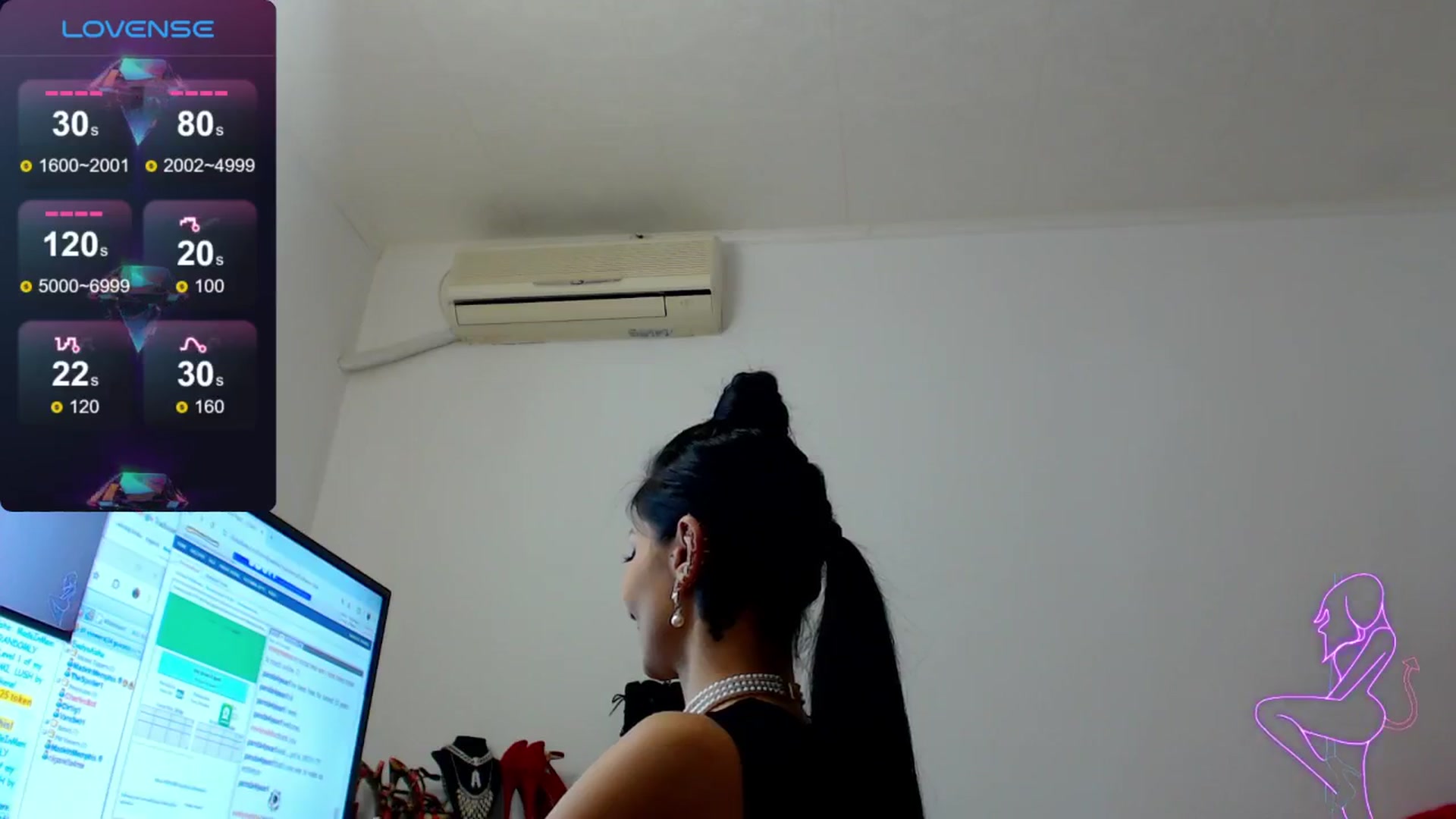 Gallery image thumbnail from EvelynAisha's myfreecams stream on, 08/07/2024, 17:14 image 20 of 20