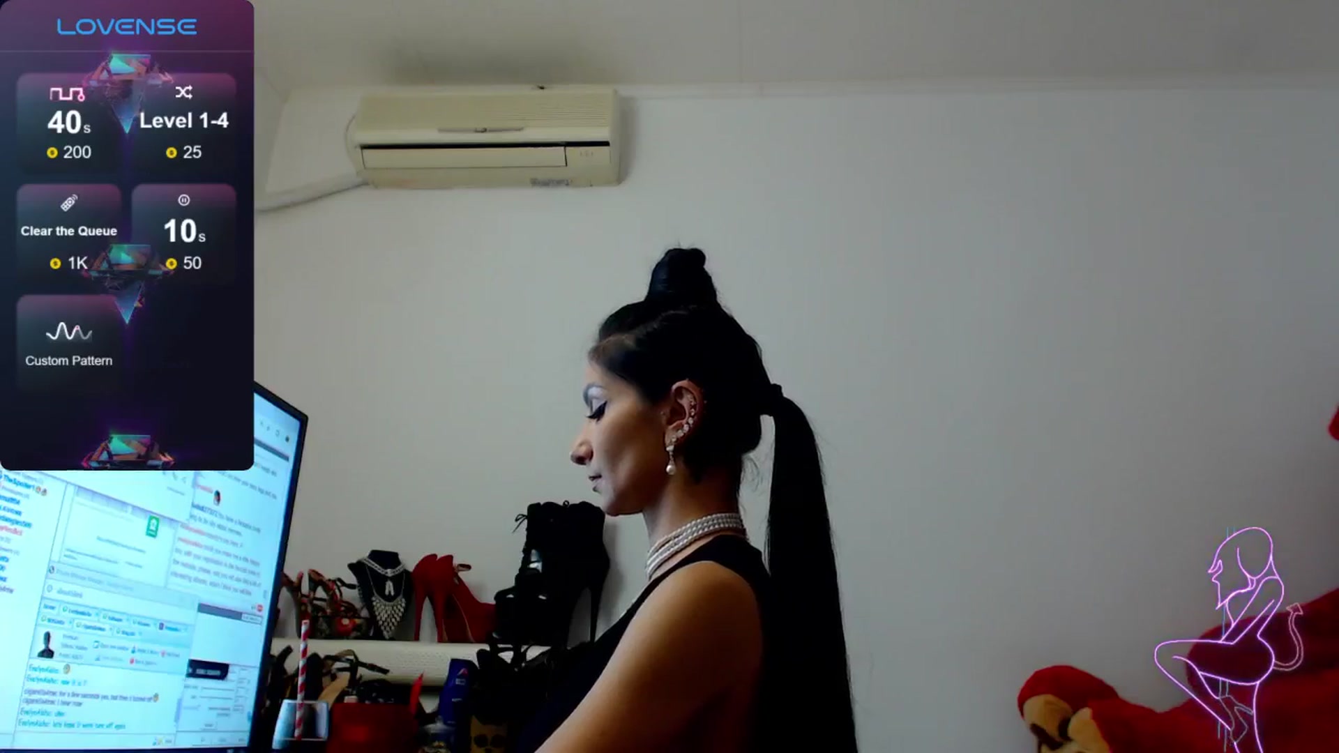 Gallery image thumbnail from EvelynAisha's myfreecams stream on, 08/07/2024, 17:14 image 3 of 20
