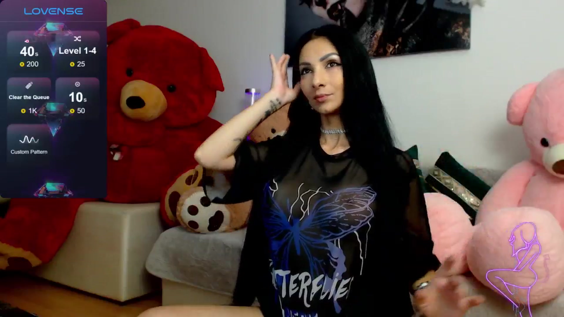 Gallery image thumbnail from EvelynAisha's myfreecams stream on, 09/12/2024, 19:59 image 13 of 20
