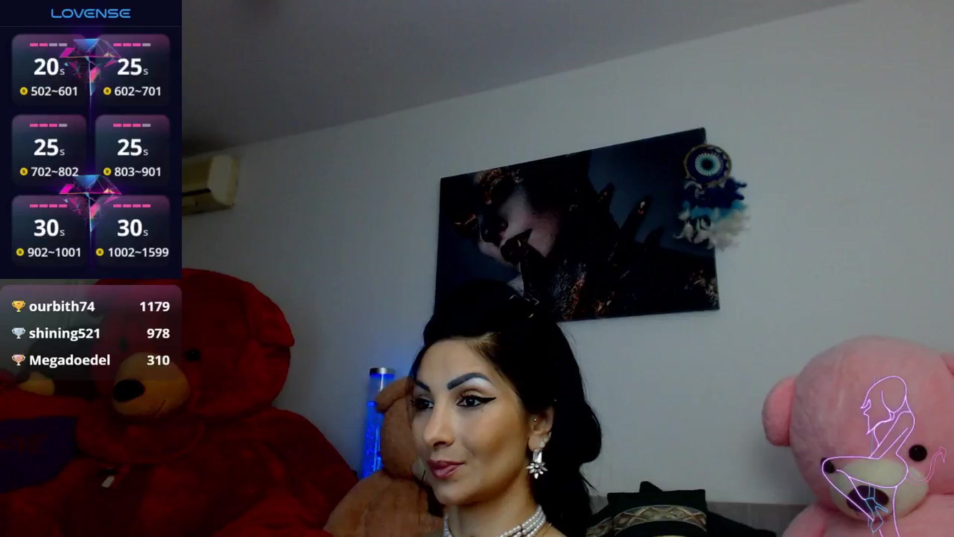 Gallery image thumbnail from EvelynAisha's myfreecams stream on, 10/02/2024, 16:41 image 1 of 20