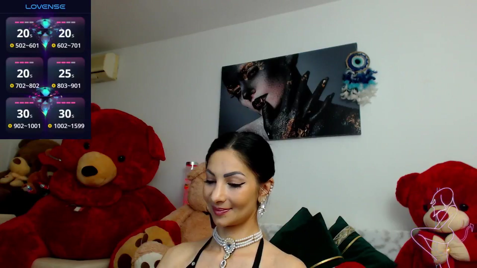 Gallery image thumbnail from EvelynAisha's myfreecams stream on, 10/13/2024, 18:22 image 4 of 20
