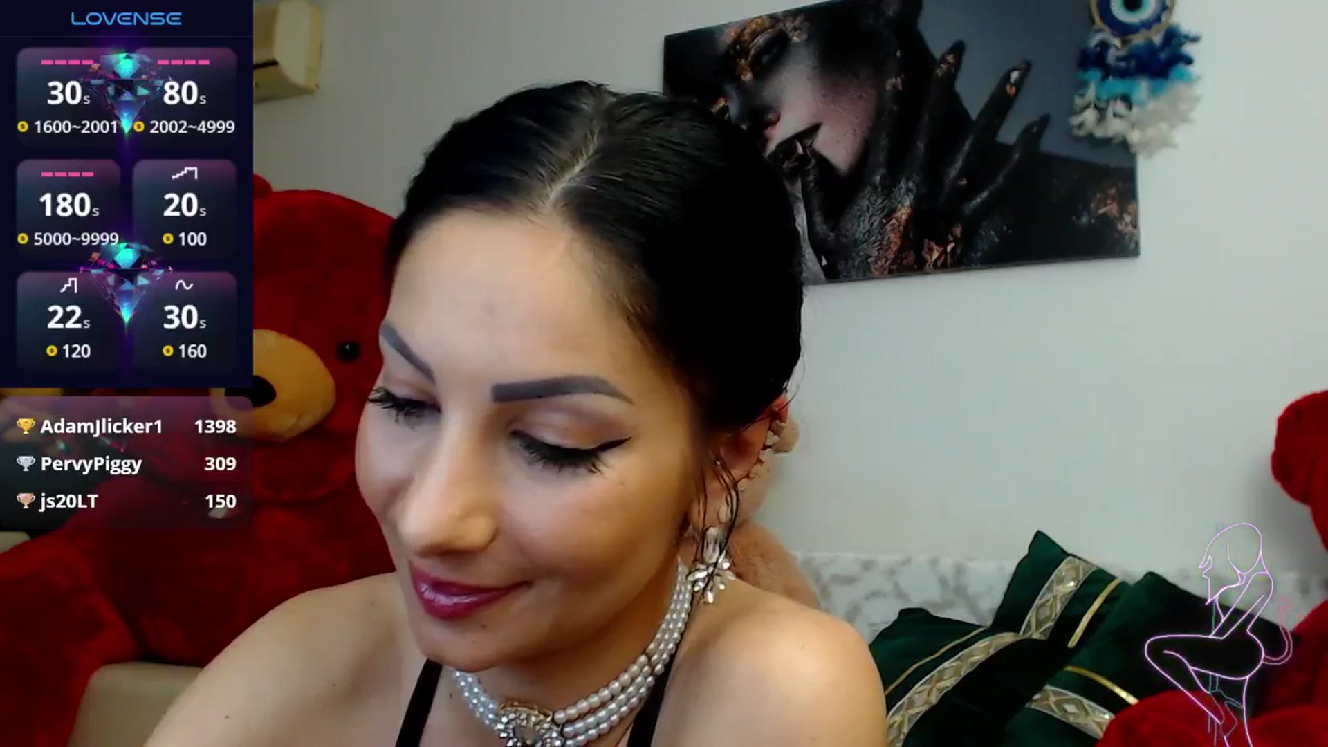 Gallery image thumbnail from EvelynAisha's myfreecams stream on, 10/13/2024, 21:42 image 3 of 20