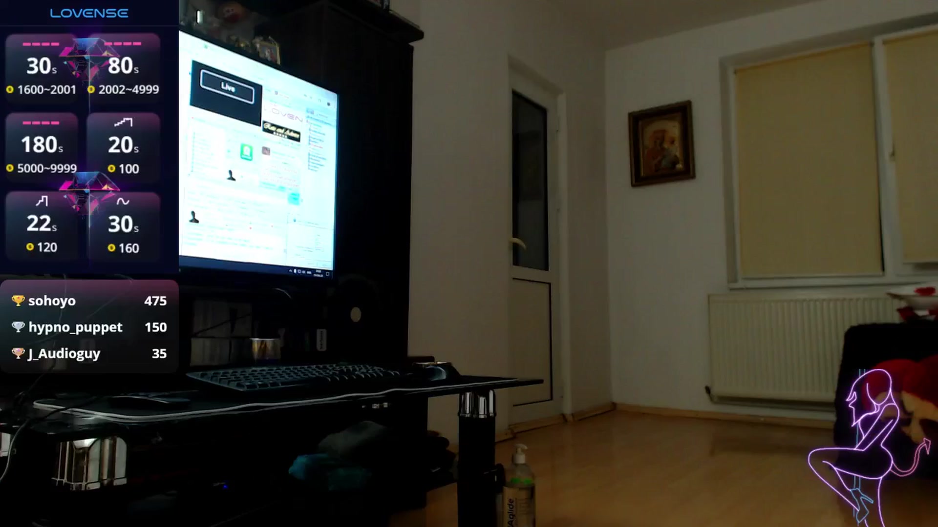 Gallery image thumbnail from EvelynAisha's myfreecams stream on, 10/21/2024, 19:14 image 17 of 20