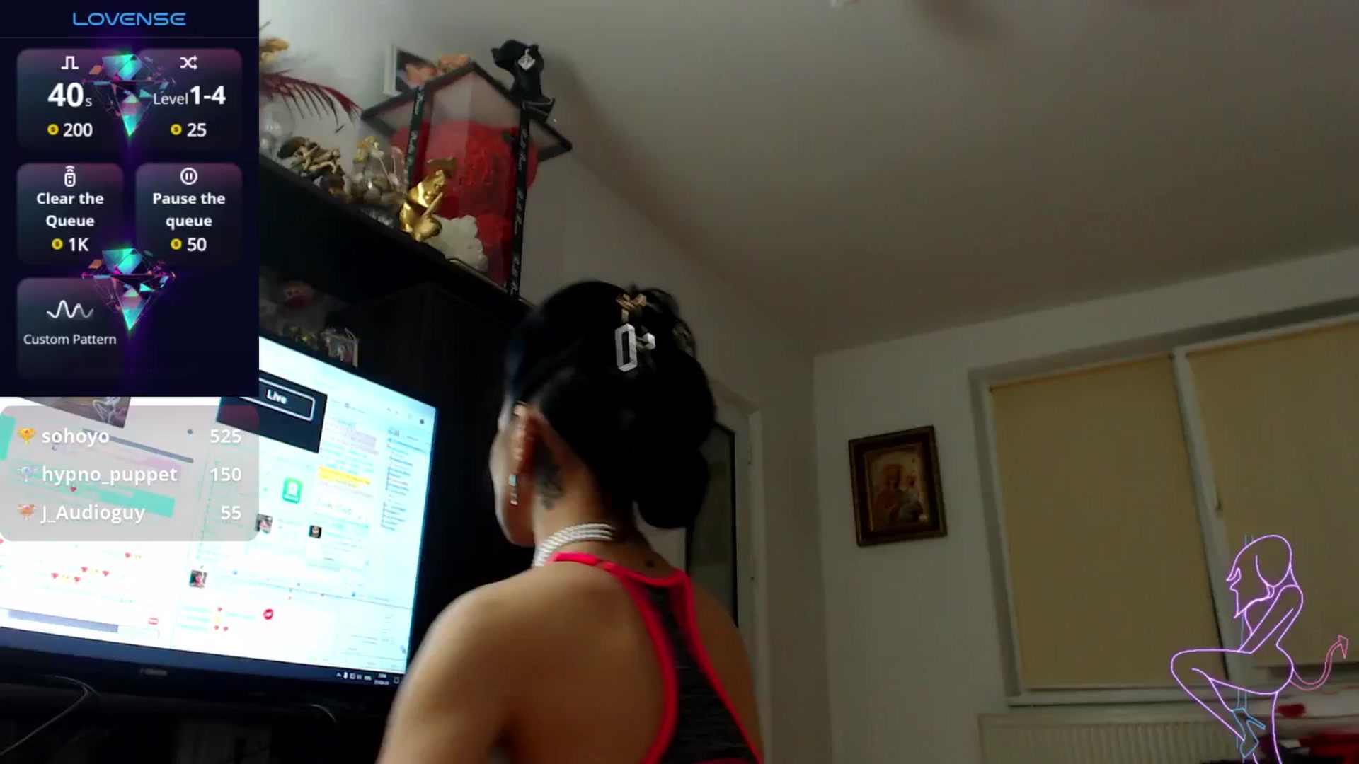 Gallery image thumbnail from EvelynAisha's myfreecams stream on, 10/21/2024, 19:14 image 18 of 20