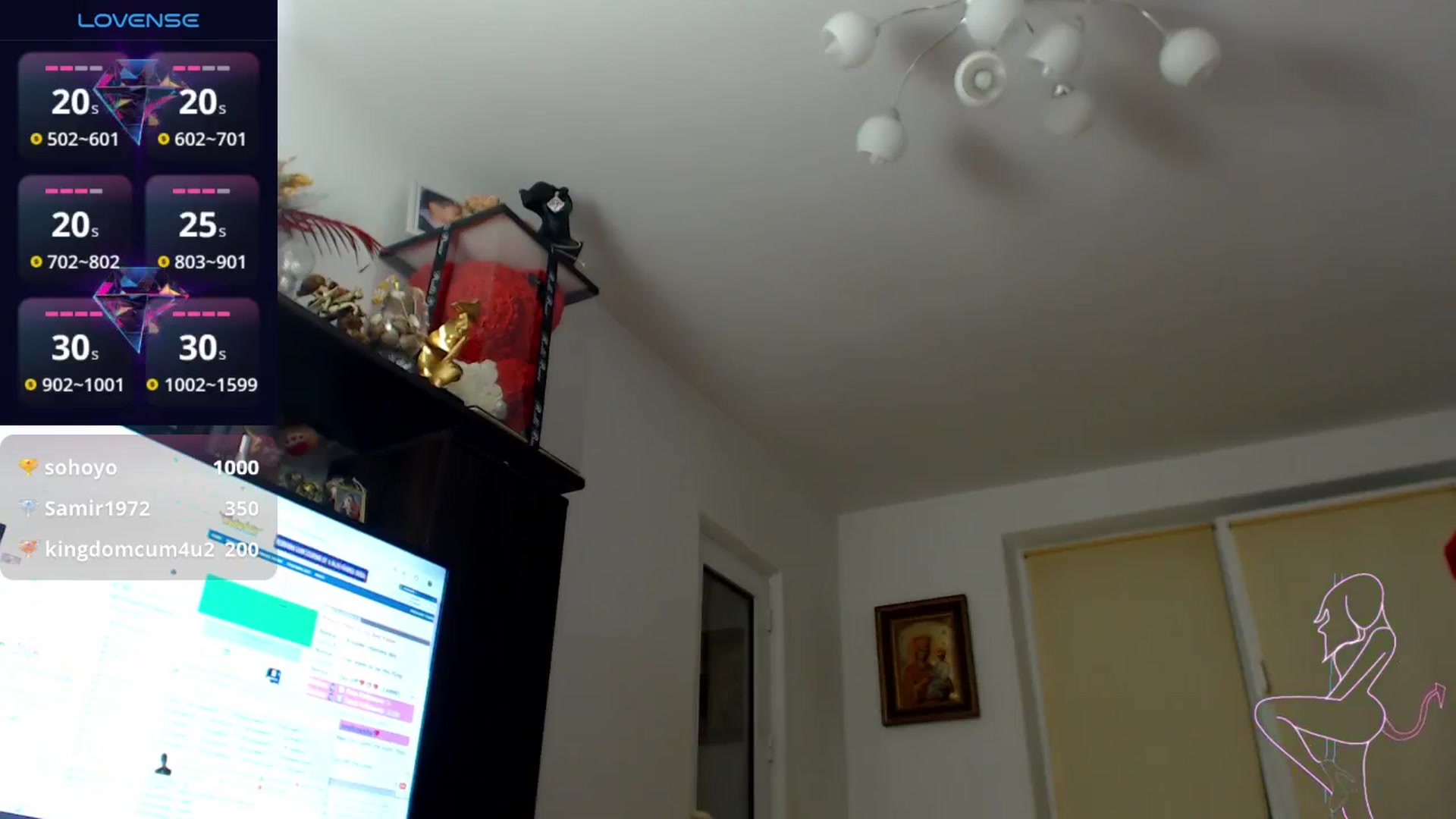 Gallery image thumbnail from EvelynAisha's myfreecams stream on, 10/23/2024, 20:24 image 10 of 20