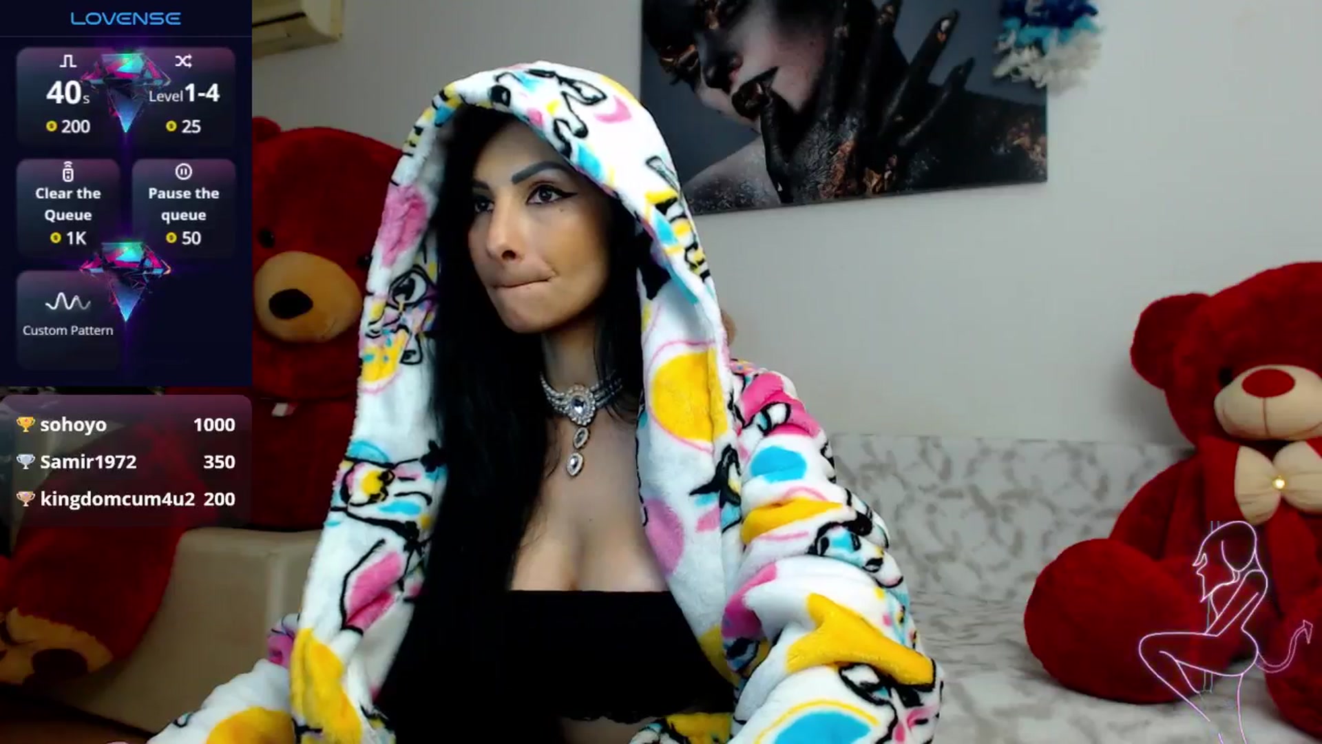 Gallery image thumbnail from EvelynAisha's myfreecams stream on, 10/23/2024, 20:24 image 15 of 20