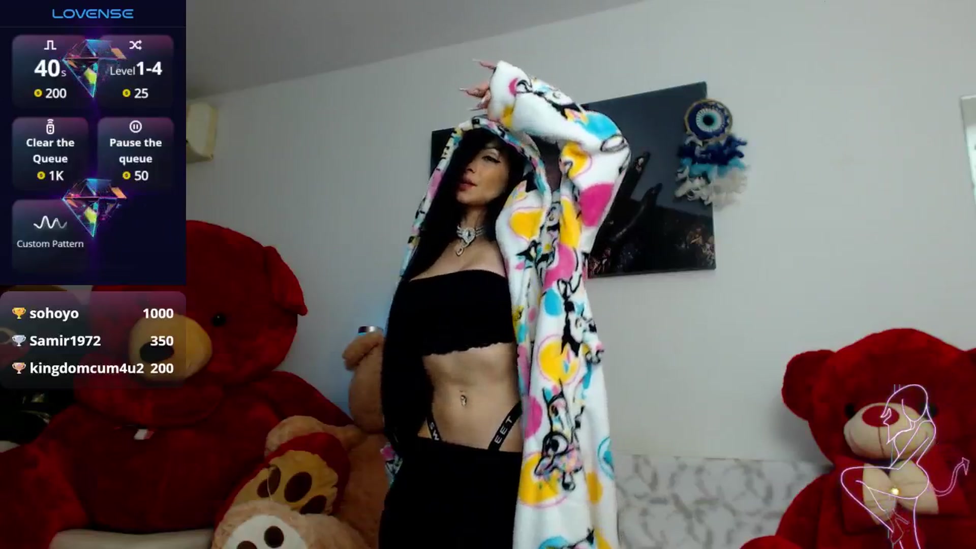 Gallery image thumbnail from EvelynAisha's myfreecams stream on, 10/23/2024, 20:24 image 17 of 20