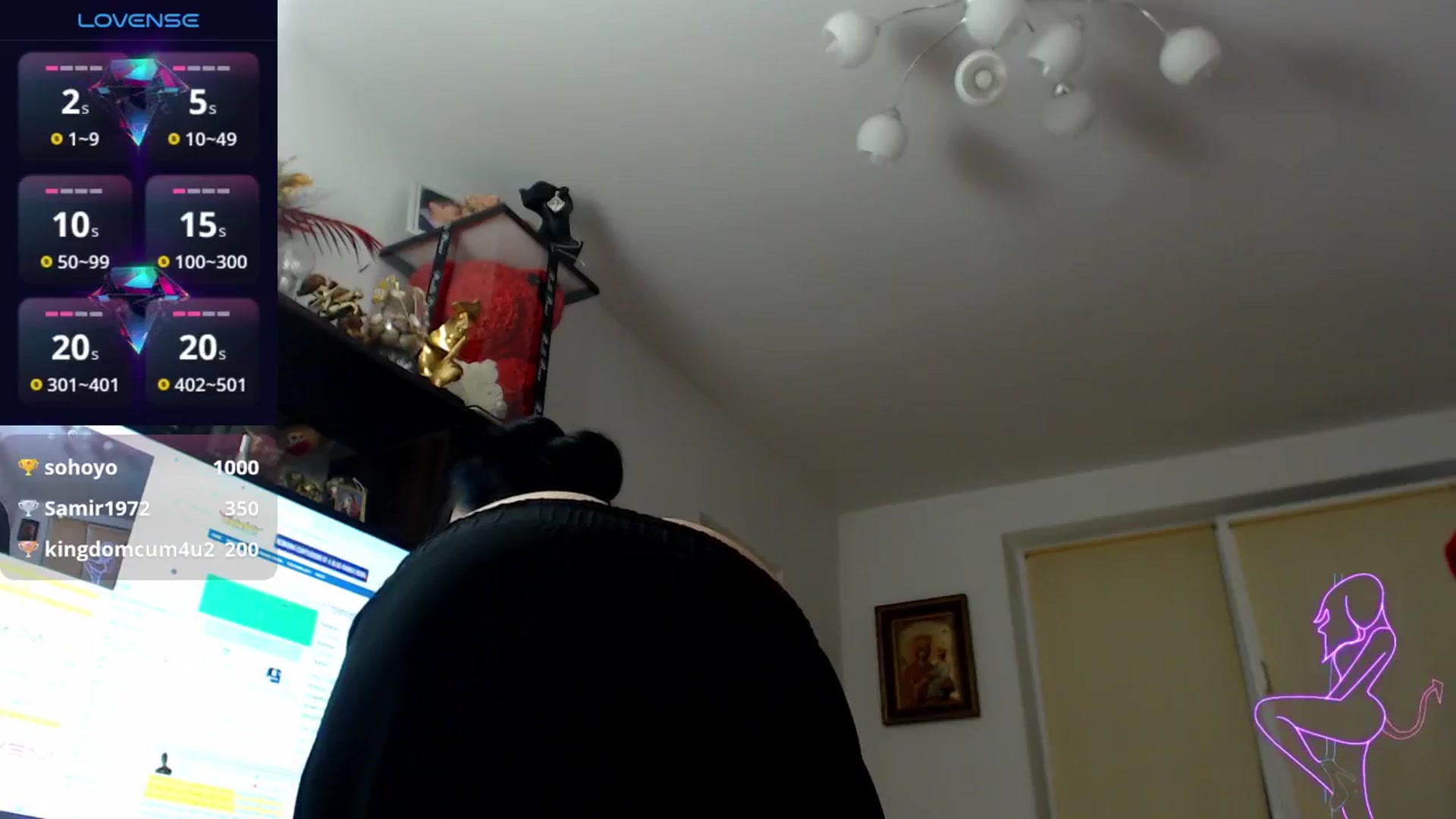 Gallery image thumbnail from EvelynAisha's myfreecams stream on, 10/23/2024, 20:24 image 4 of 20
