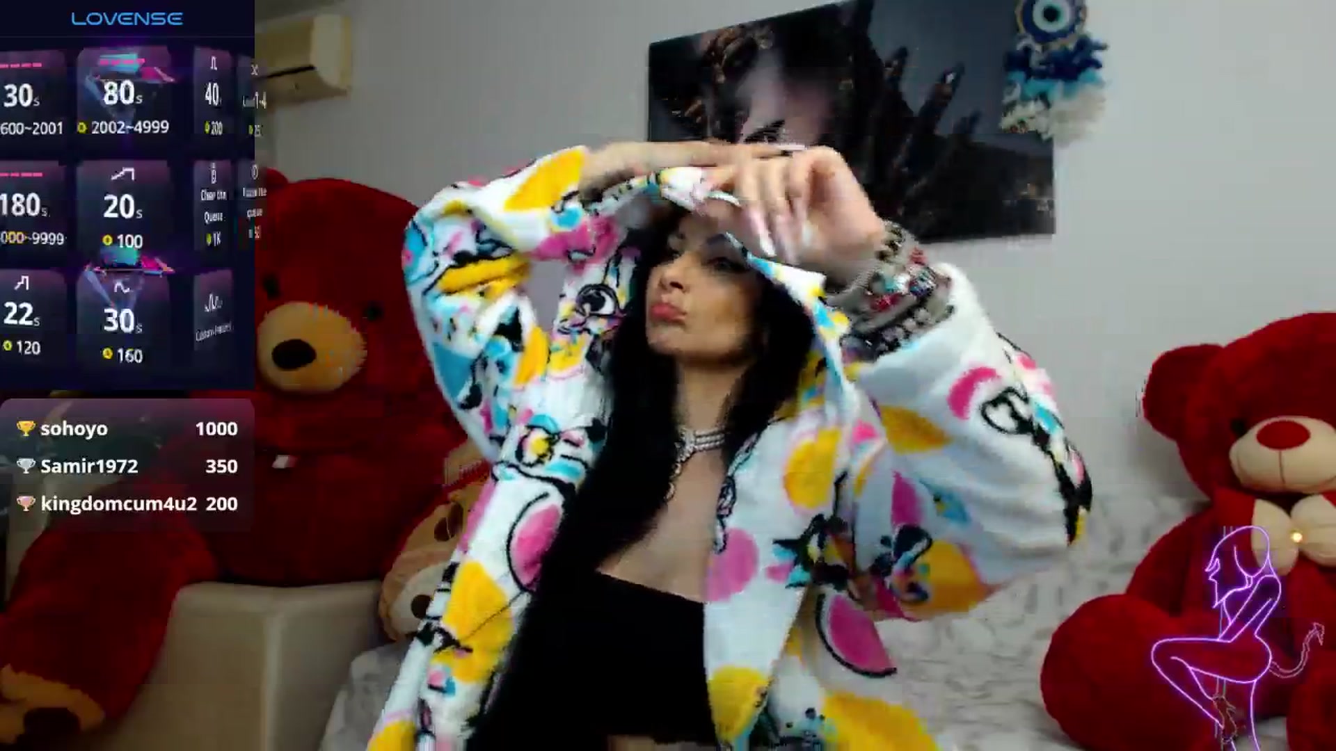 Gallery image thumbnail from EvelynAisha's myfreecams stream on, 10/23/2024, 20:24 image 14 of 20