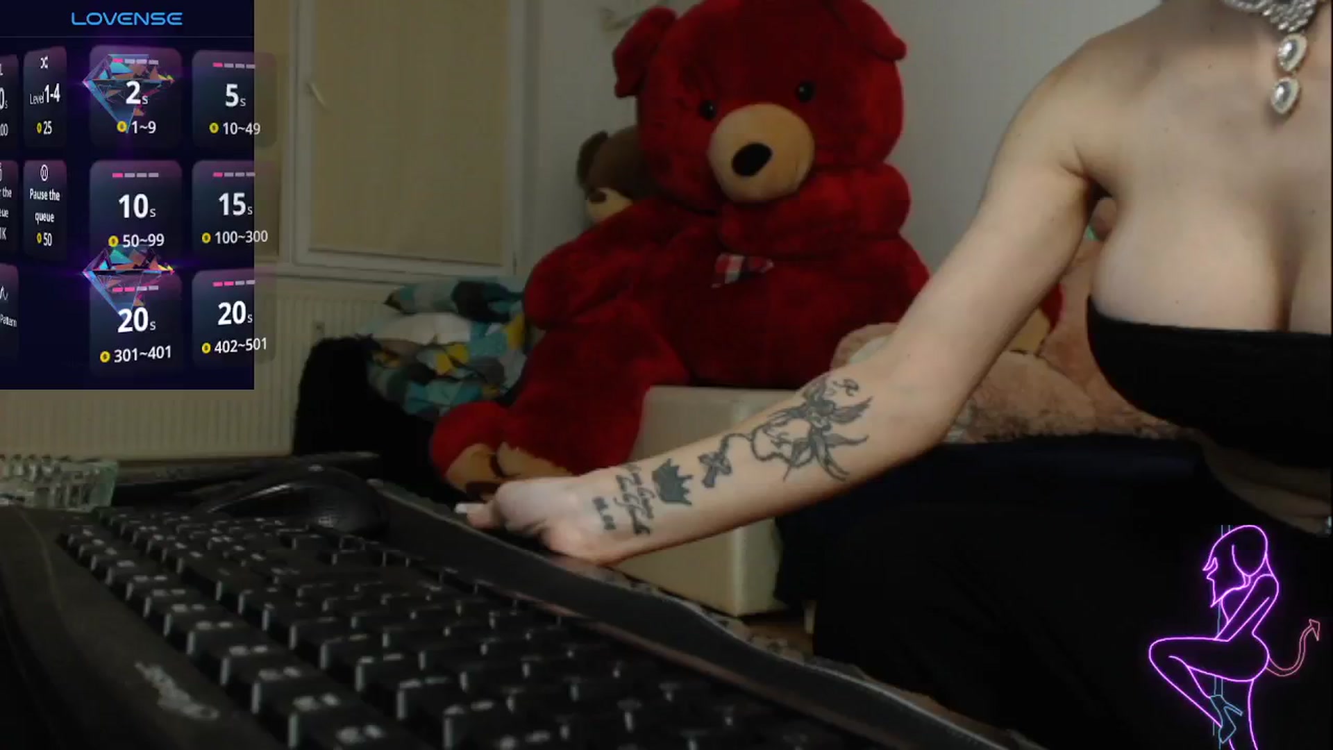 Gallery image thumbnail from EvelynAisha's myfreecams stream on, 11/02/2024, 20:30 image 1 of 20