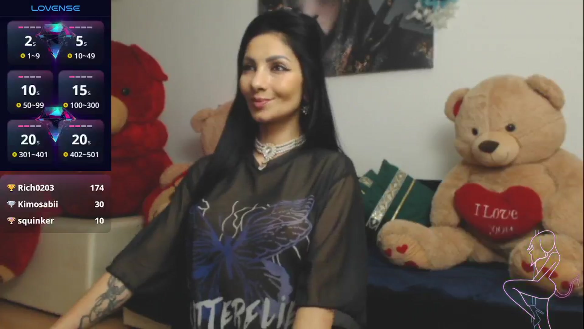 Gallery image thumbnail from EvelynAisha's myfreecams stream on, 11/03/2024, 17:19 image 14 of 20