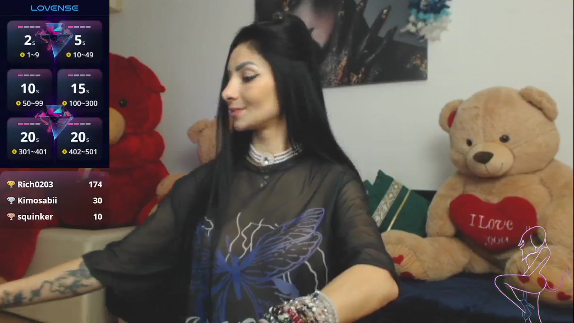Gallery image thumbnail from EvelynAisha's myfreecams stream on, 11/03/2024, 17:19 image 19 of 20