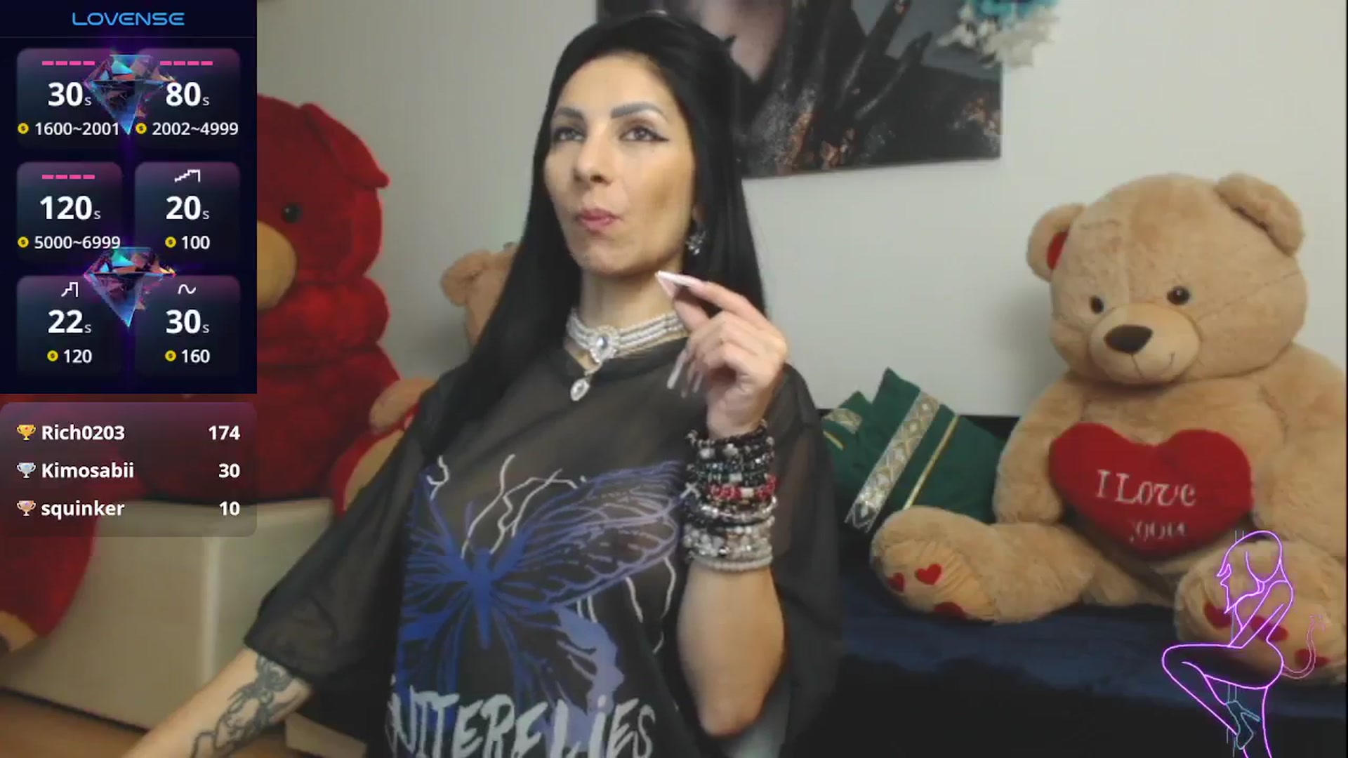 Gallery image thumbnail from EvelynAisha's myfreecams stream on, 11/03/2024, 17:19 image 15 of 20